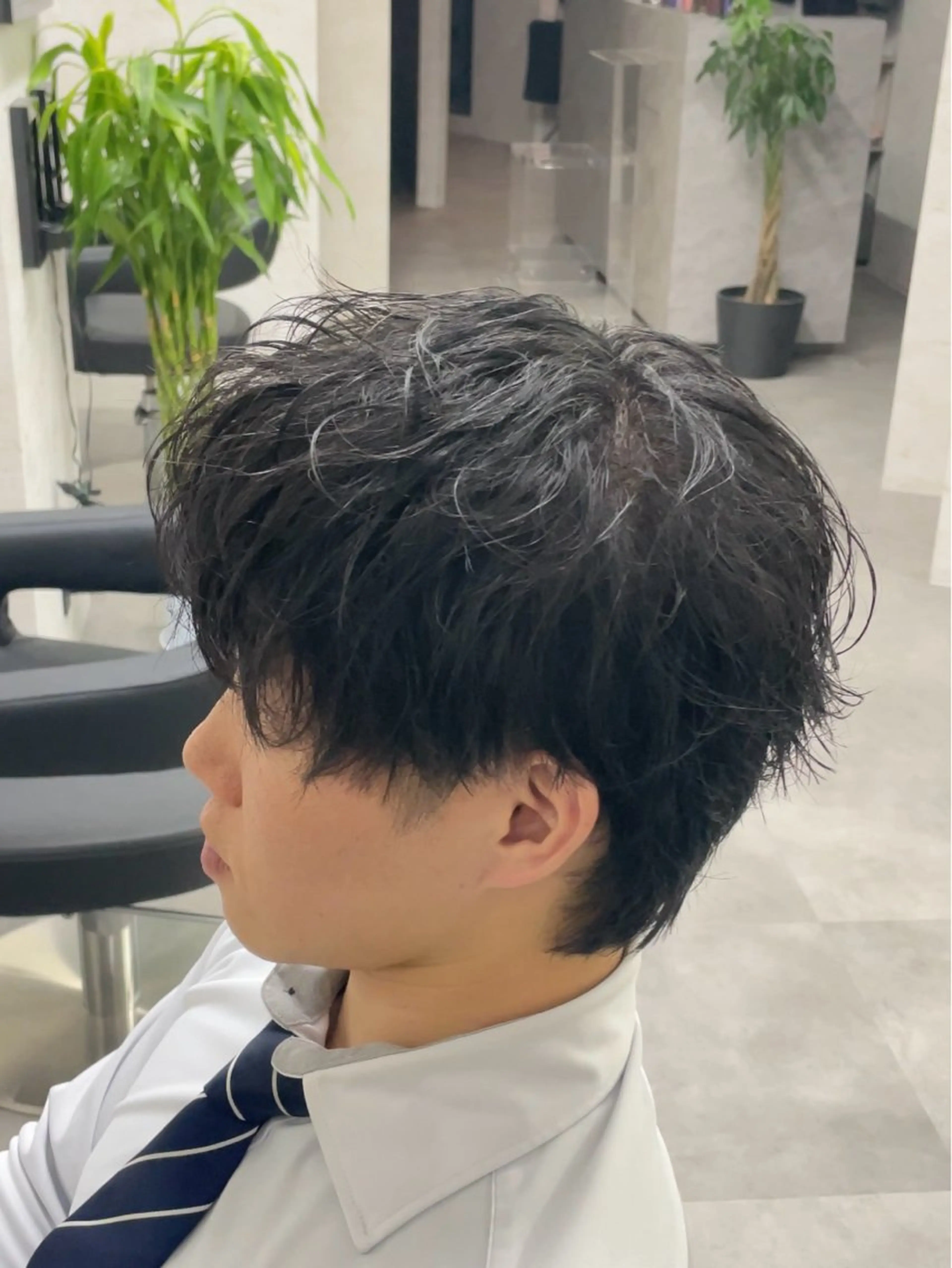 メンズ ブリーチカラー kentoのヘアスタイル