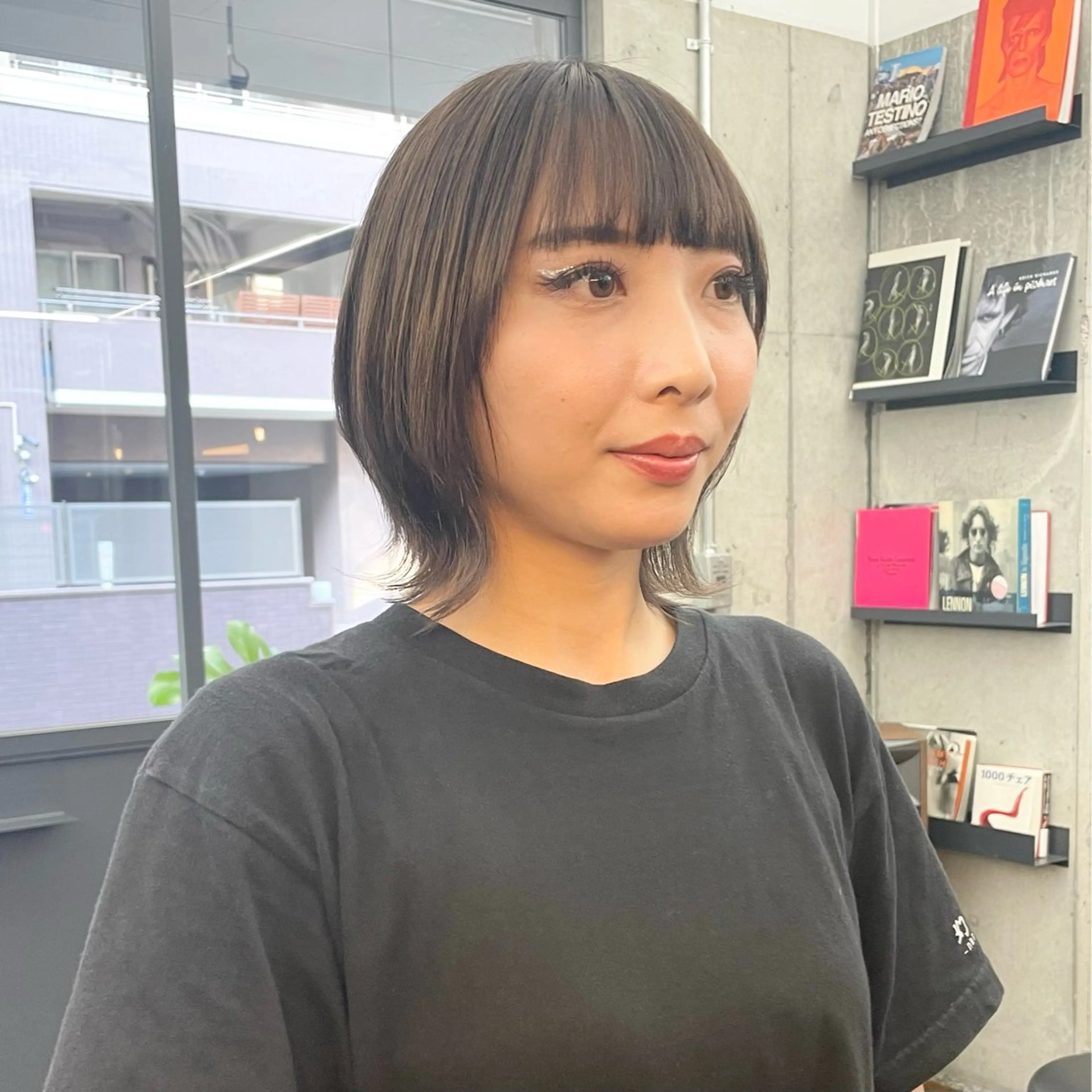 ミディアム カラー メンズ ボブレイヤー メンズブリーチ メンズウルフカット ベージュカラー ブリーチ カット ヘアカラー トリートメント ヘアセット ✂︎ウルフ・ショート ✂︎MIKUNIのヘアスタイル