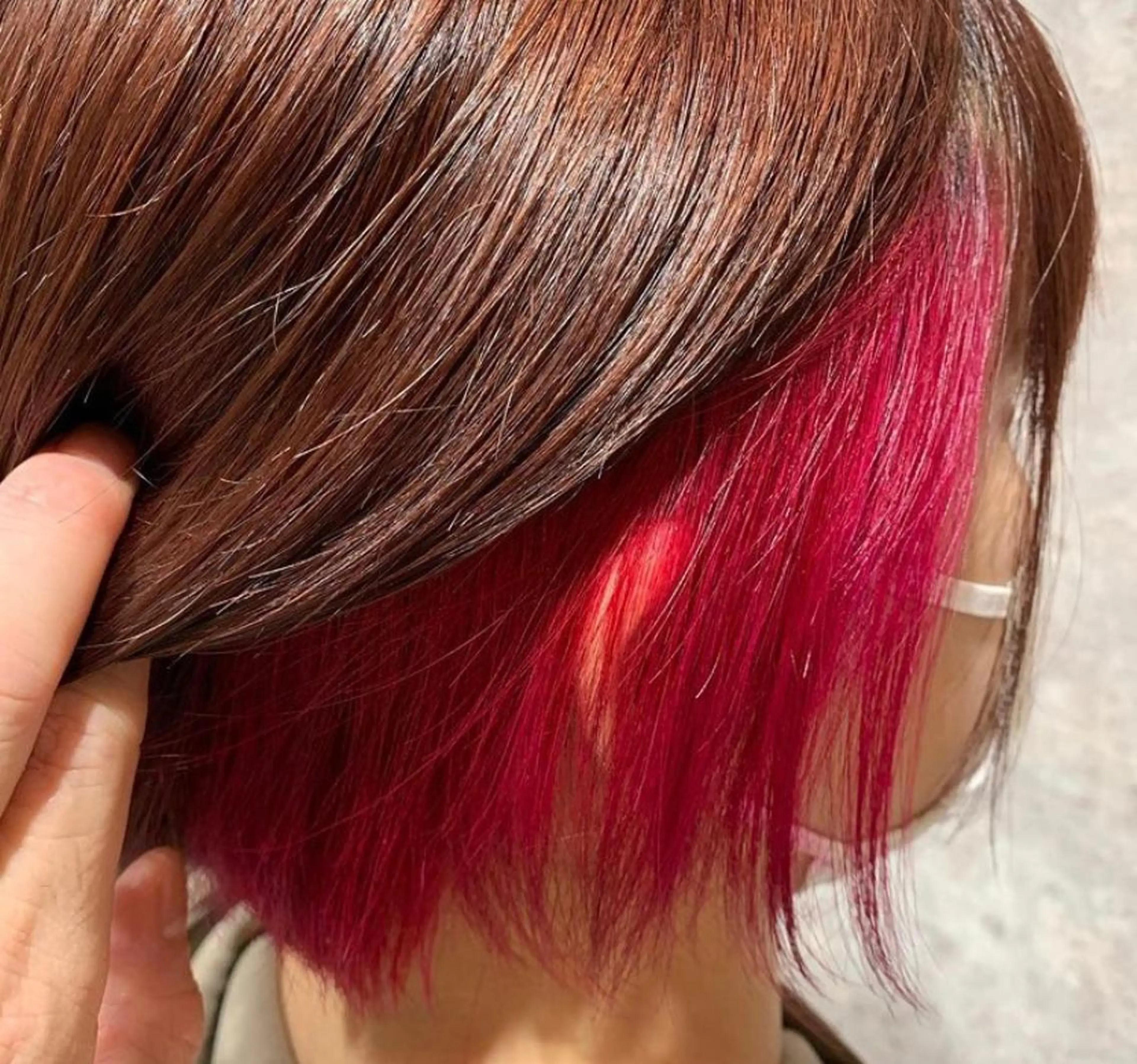 ショート カラー ベージュカラー ピンクカラー ピンクベージュ 💈Blanco💈 カラー&ケア🌈のヘアスタイル