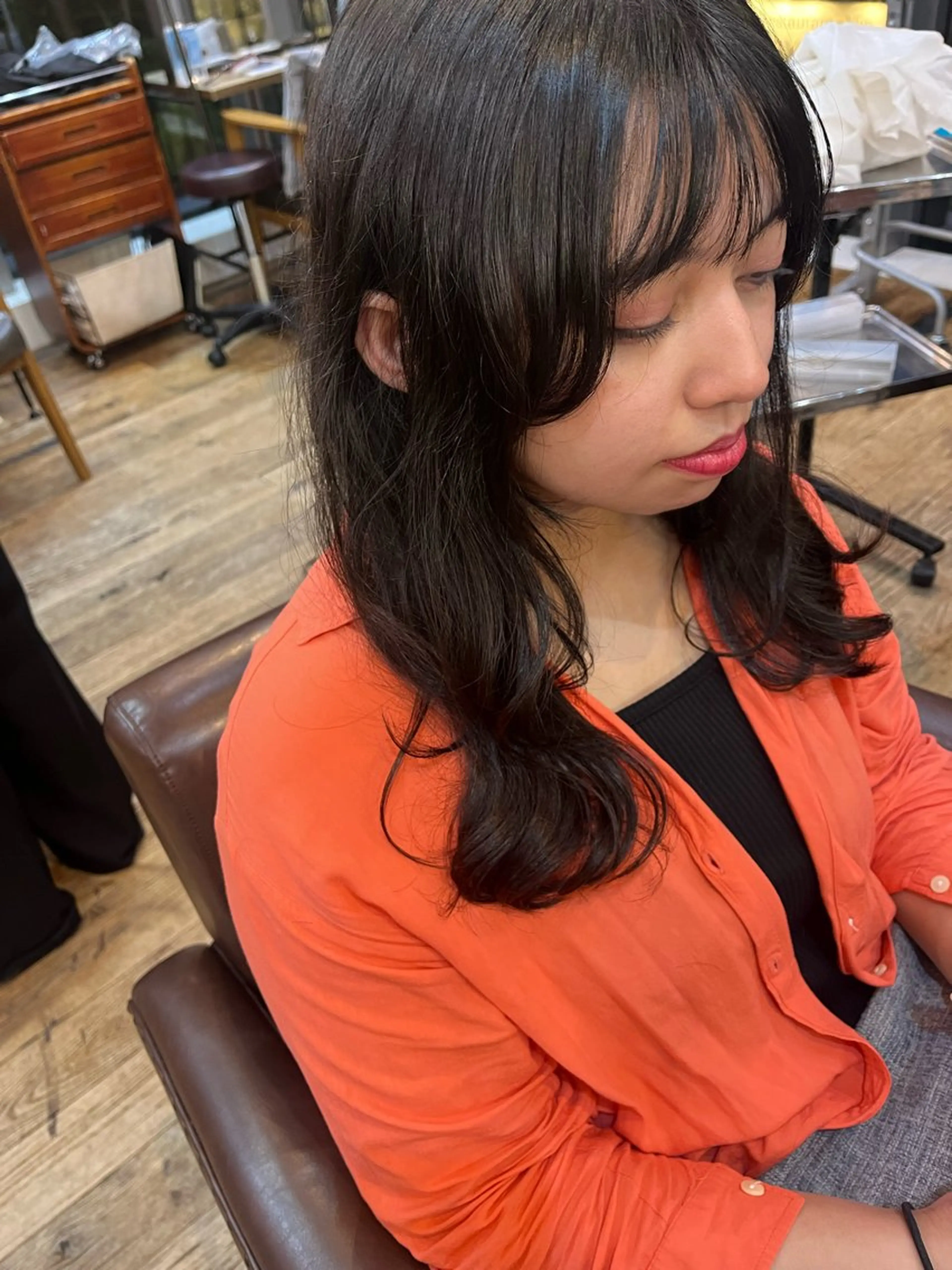 パーマ デジタルパーマ カット パーマ トリートメント 東　茉央/コテ巻き パーマ🧸銀座のヘアスタイル