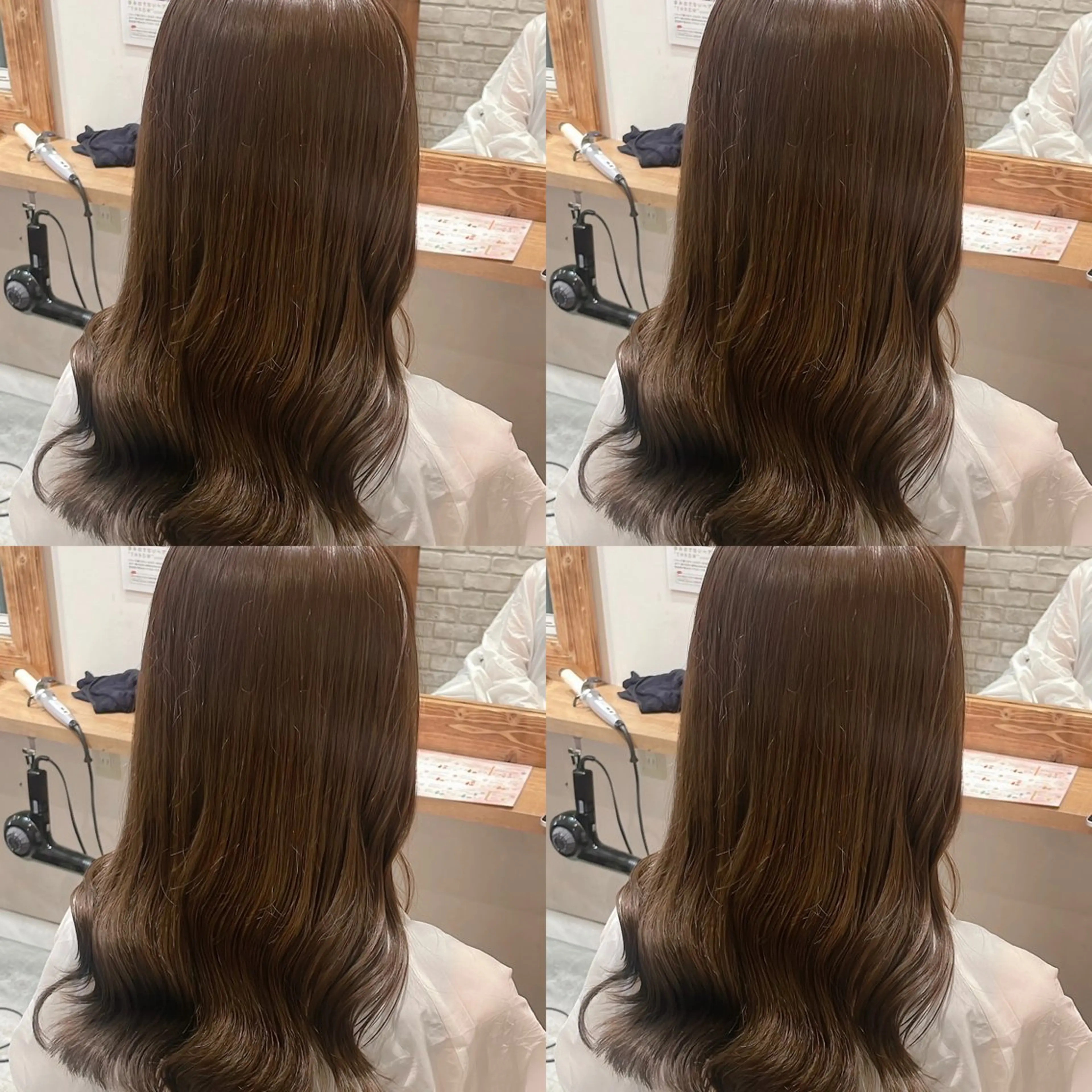 ミディアム カラー 艶カラー🦋髪質改善 🫧MINAMIのヘアスタイル
