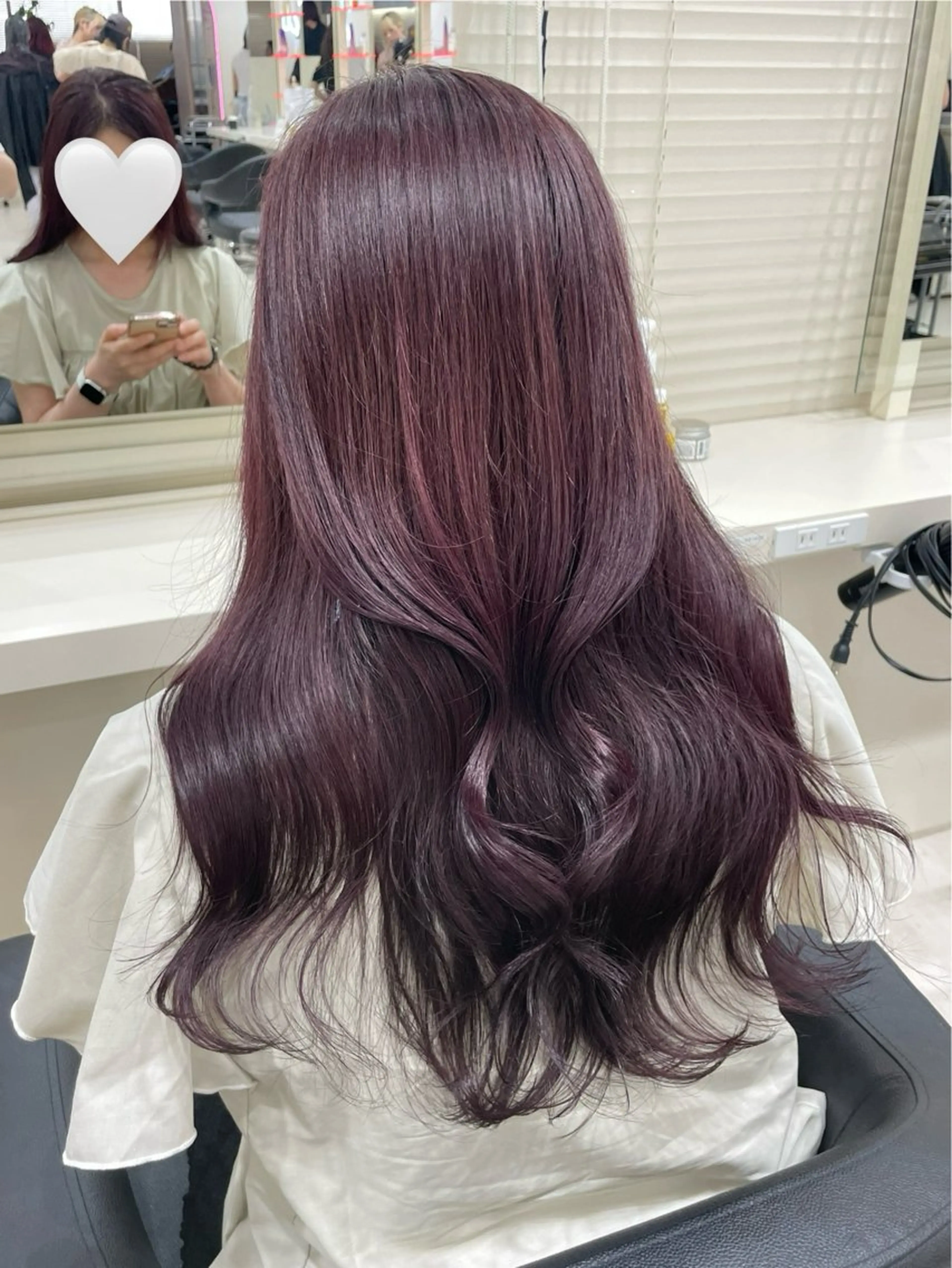 カラー ヘアカラー トリートメント ガーリー/暖色カラー 🎀MEARI🩰のヘアスタイル