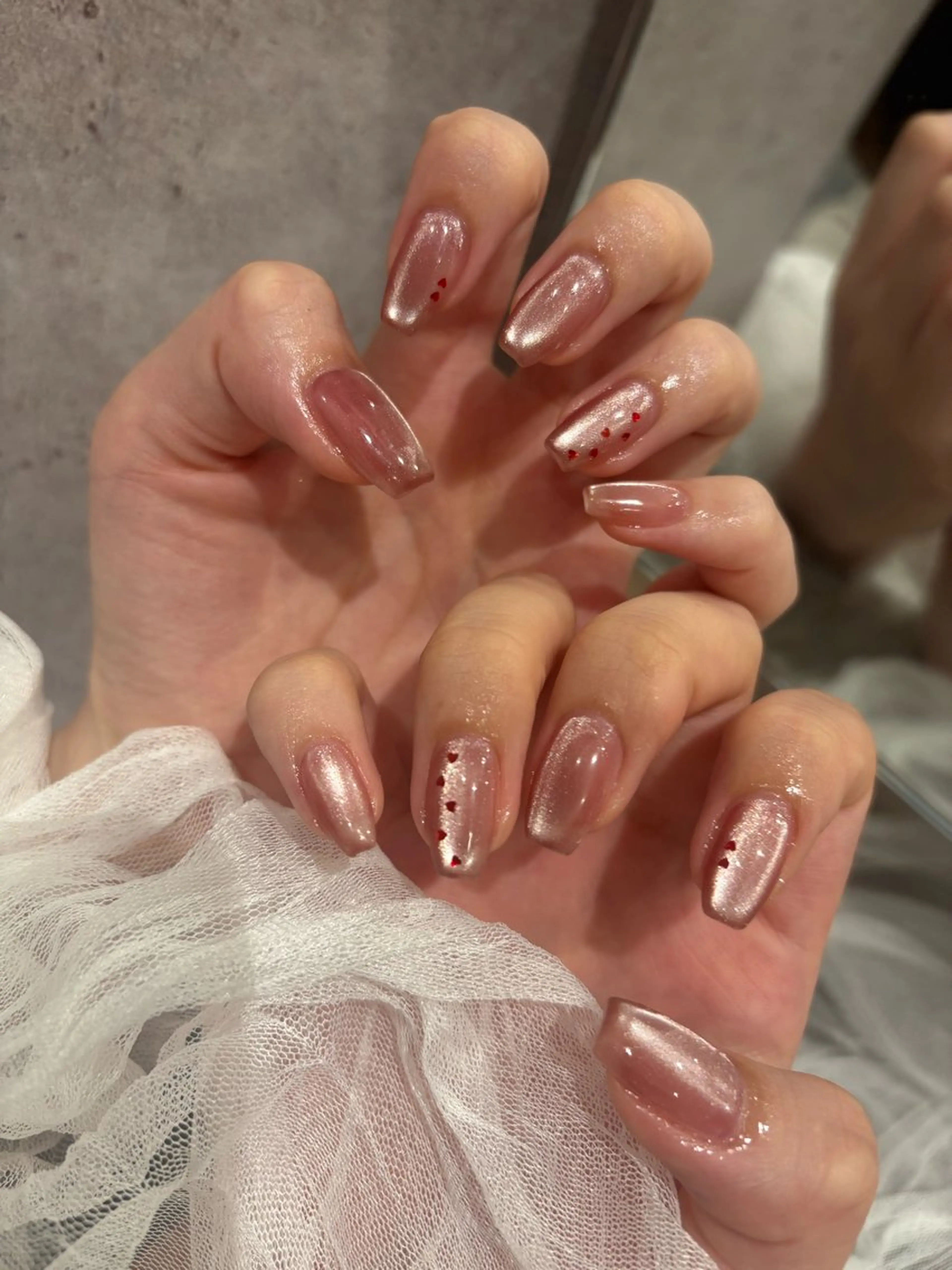ネイル ハンドネイル ASUKA nail ちゅるん/ニュアンスのネイルデザイン
