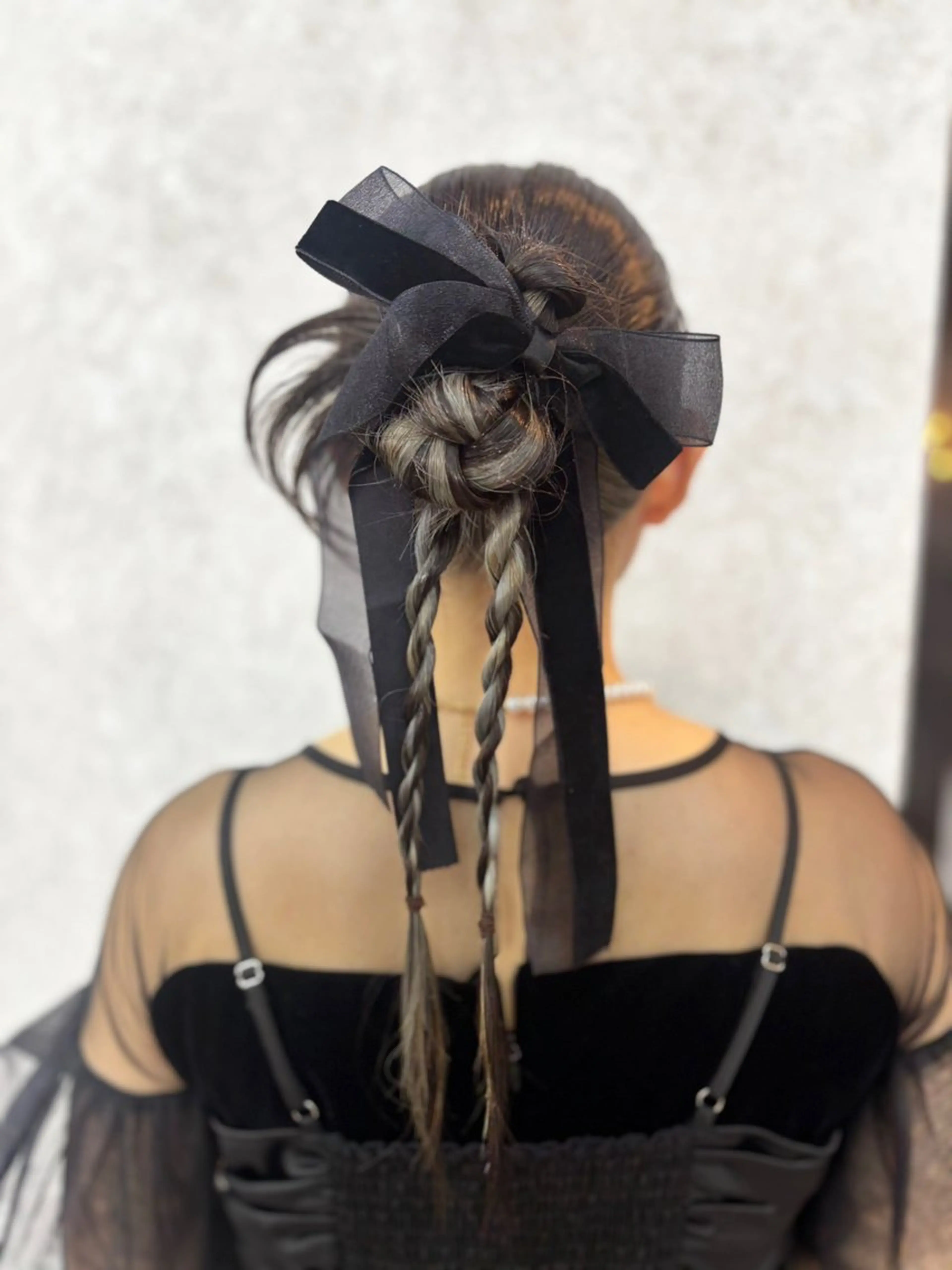 ロング ヘアセット 💘Kurea💘 艶髪/韓国/暗髪のヘアスタイル