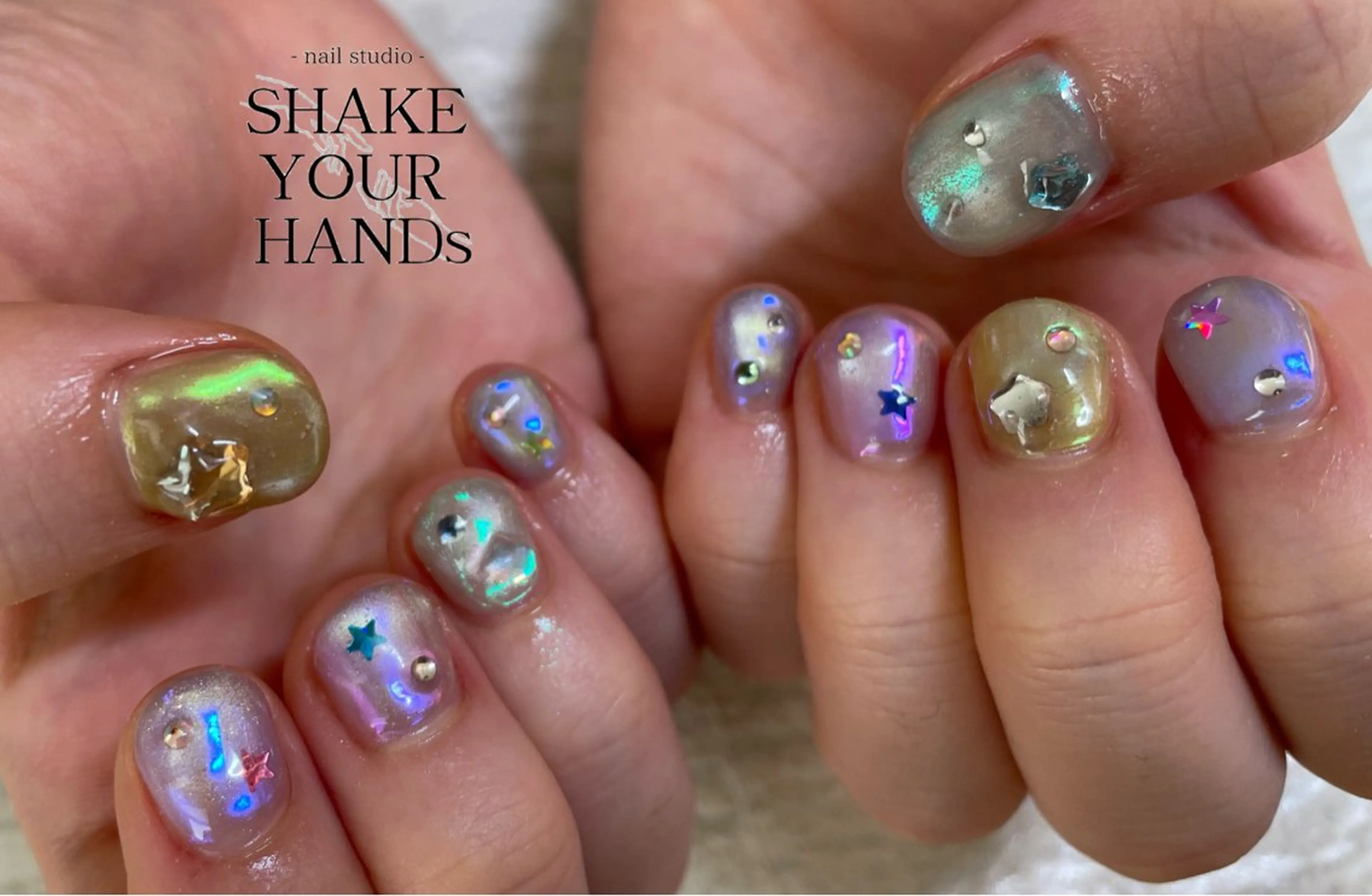ネイル ハンドネイル ネイルスタジオ シェイクユアハンズのネイルデザイン