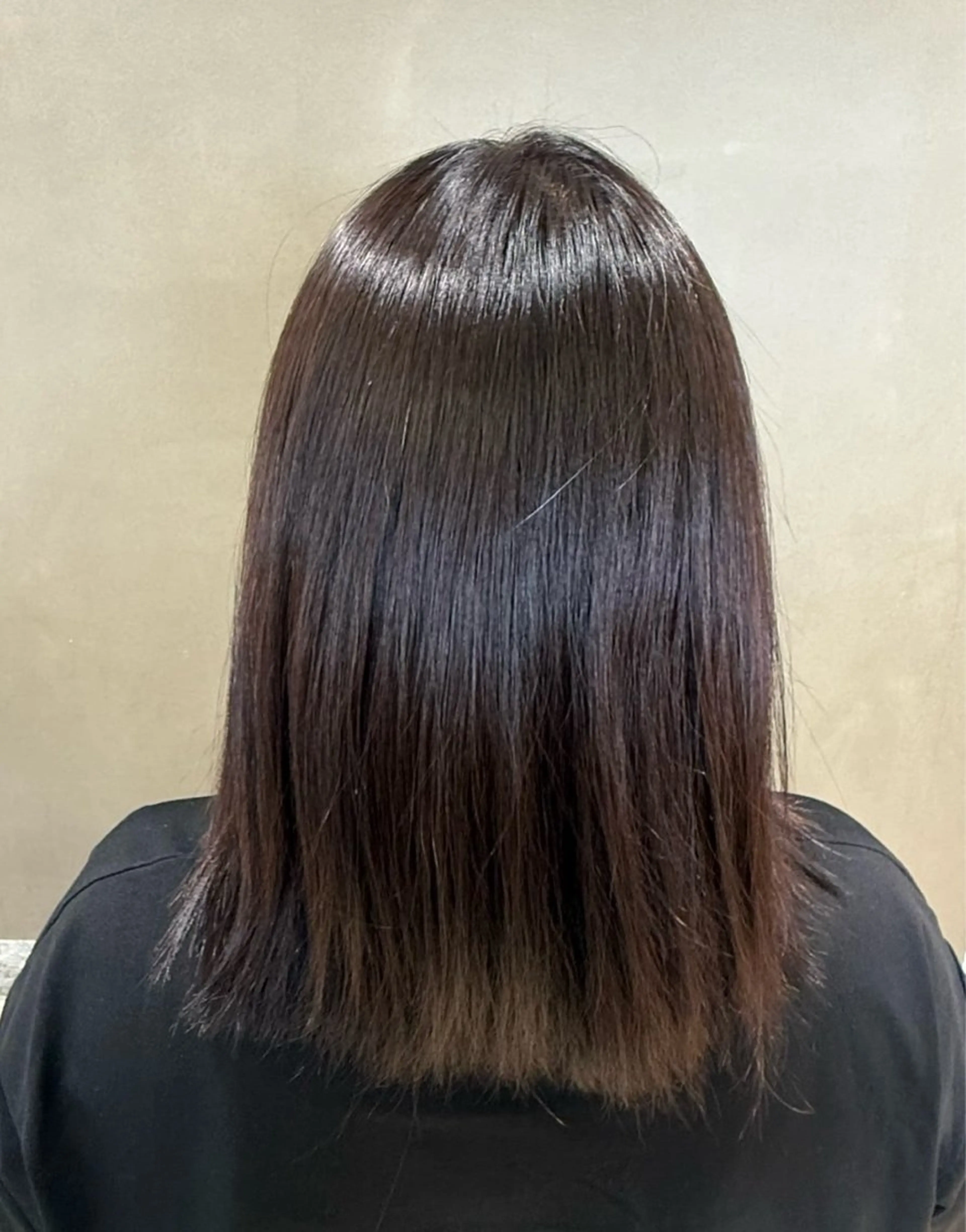 ミディアム 吉田 楓花のヘアスタイル