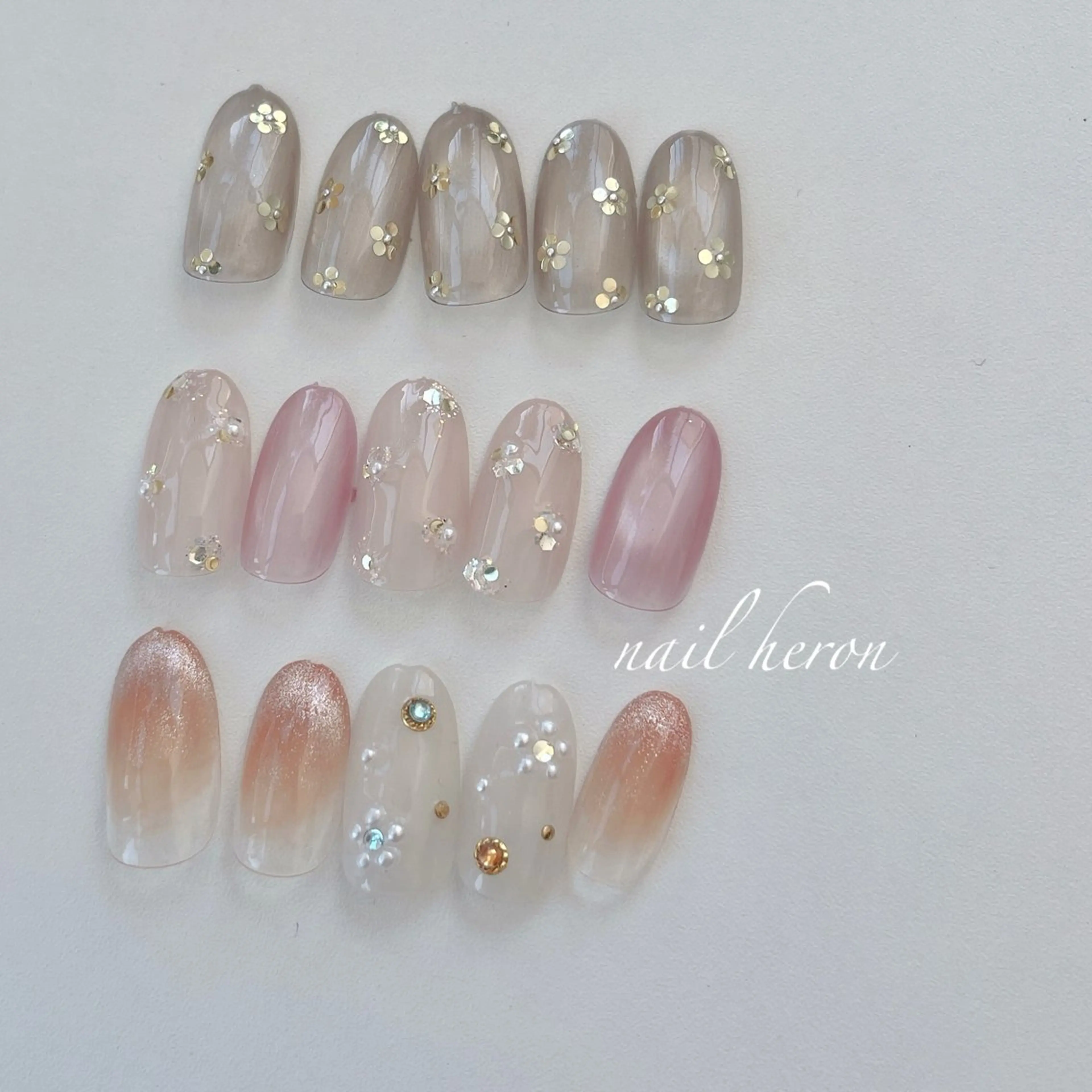 ネイル 春ネイル ハンドネイル nail heron所属・saki_ nail heronのその他イメージ