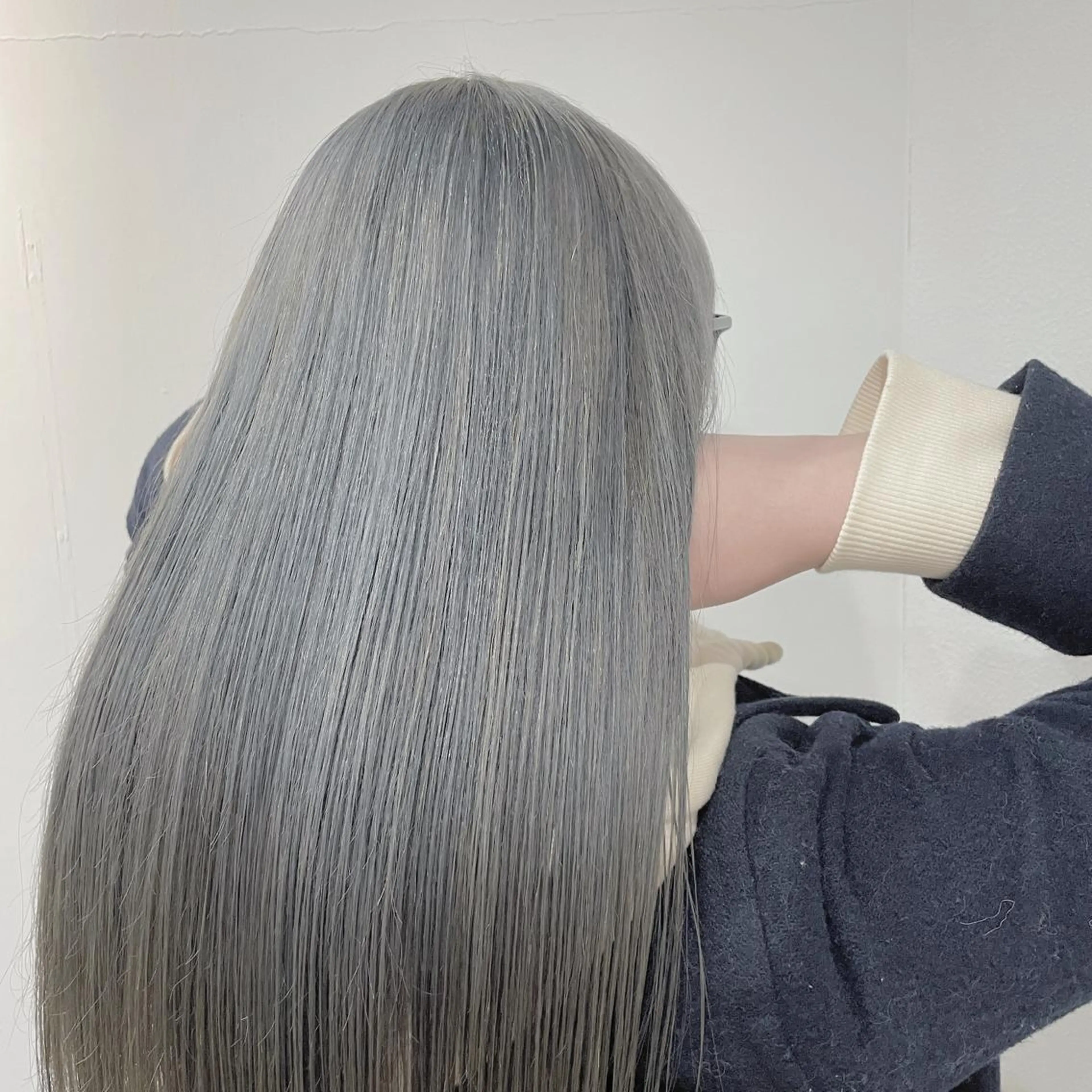 ロング カラーモデル募集 吉原佳穂💗のヘアスタイル