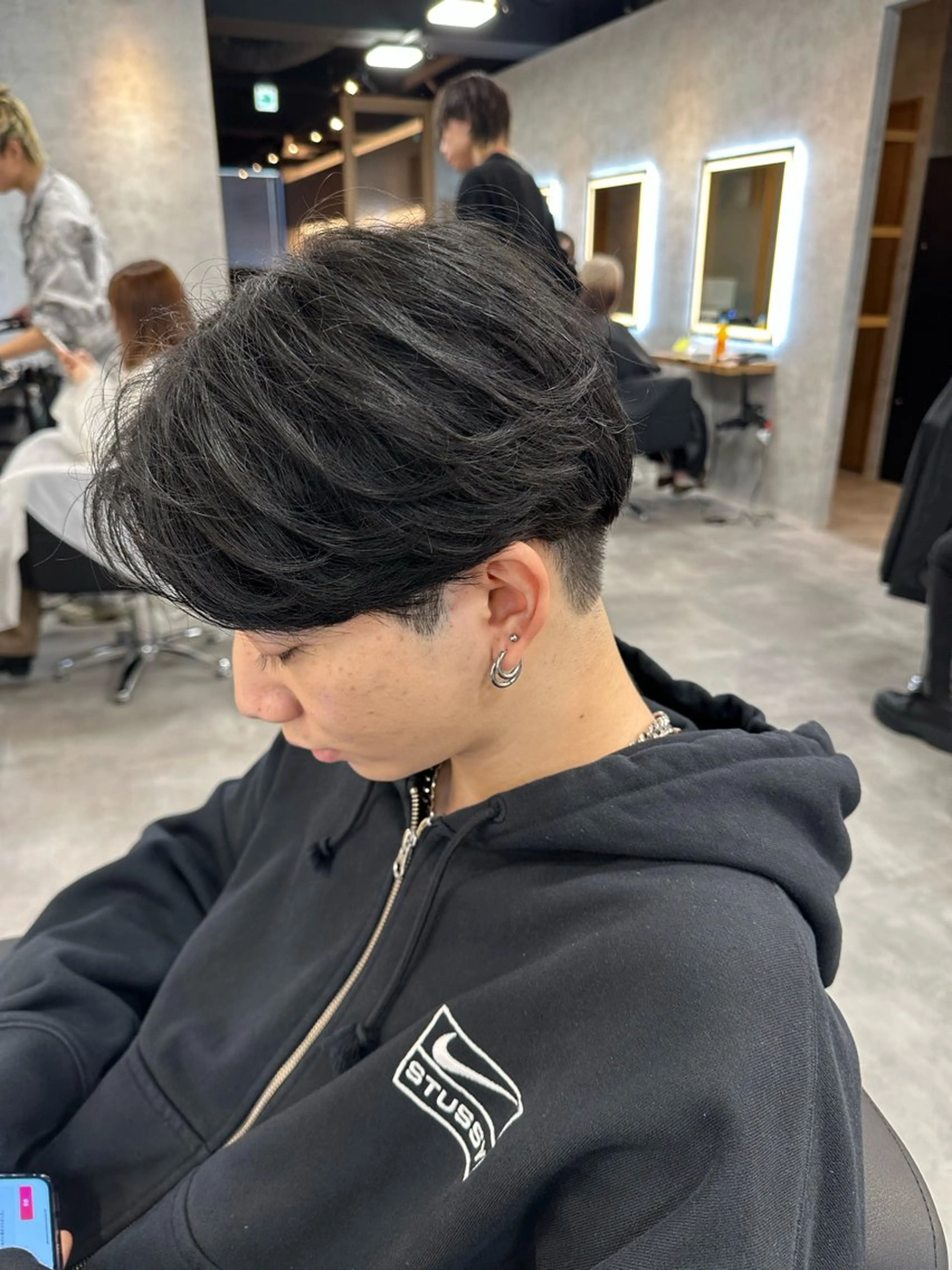 パーマ メンズ メンズパーマ ニュアンスパーマ カット パーマ 札幌メンズヘア指名 No.1光👑👑のヘアスタイル