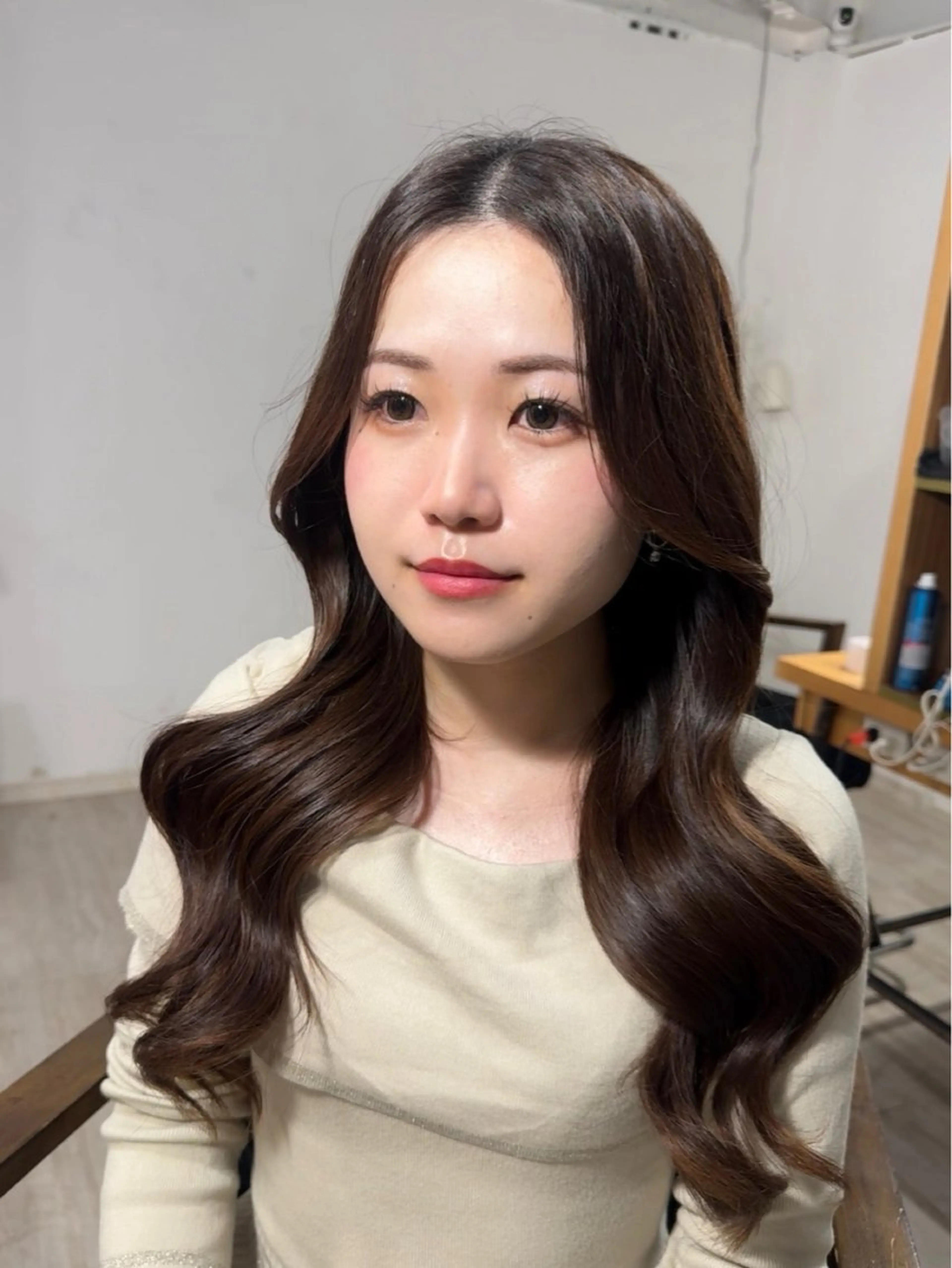 【ヘアセット】ふんわりコテ巻きスタイリング🎀お出かけ・デート前に💖の写真