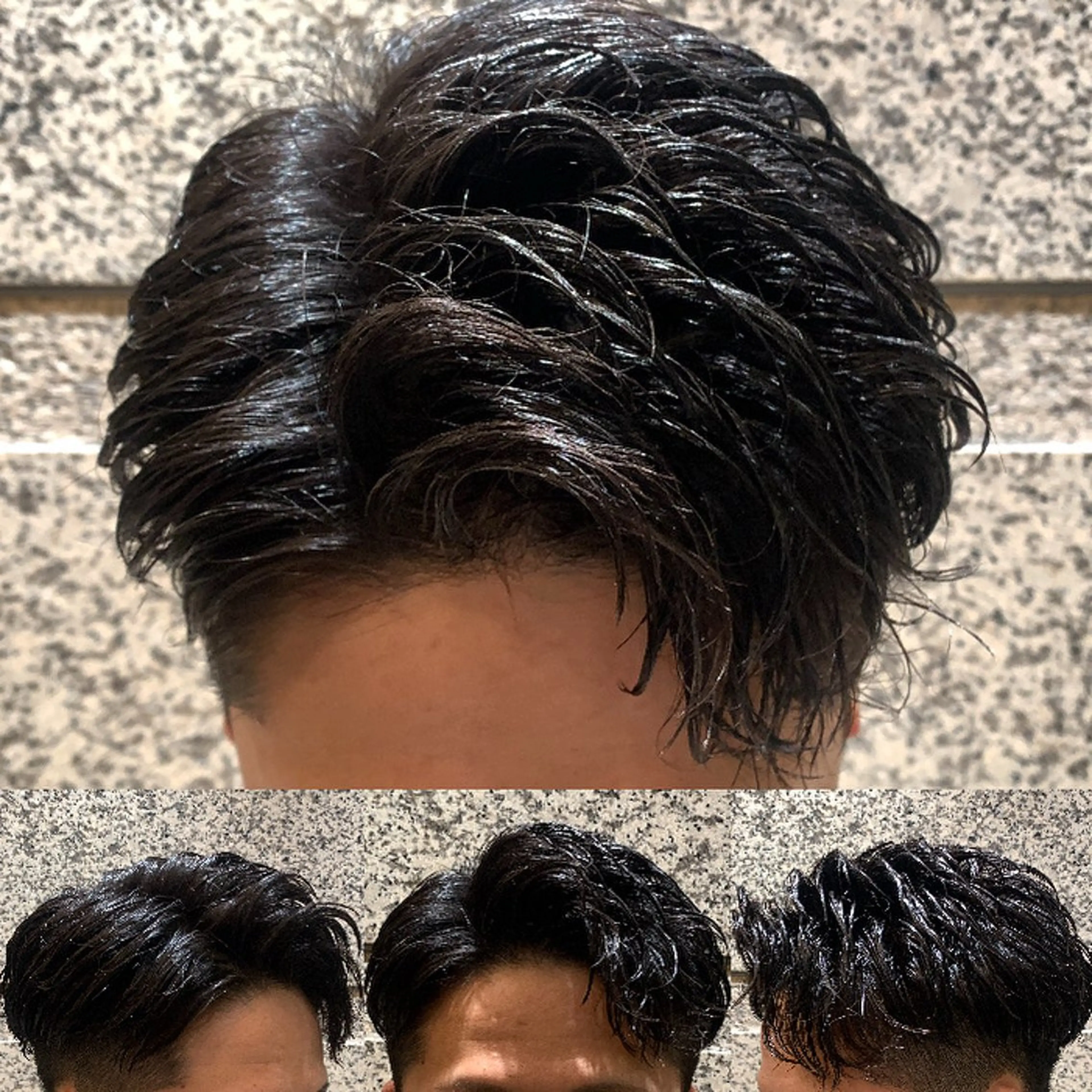 ショート パーマ 杉本 翔希のヘアスタイル