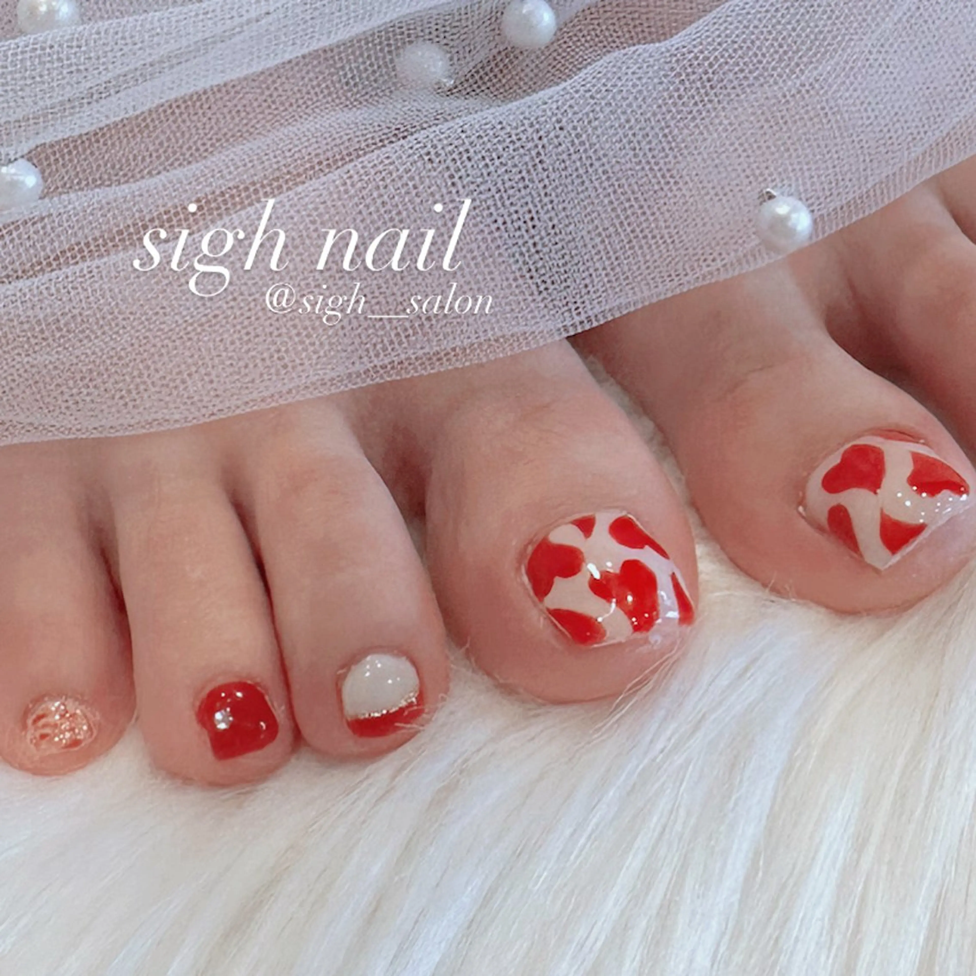 ネイル フットネイル sigh nail所属・sigh nail /岐阜羽島駅徒歩5分のネイルデザイン