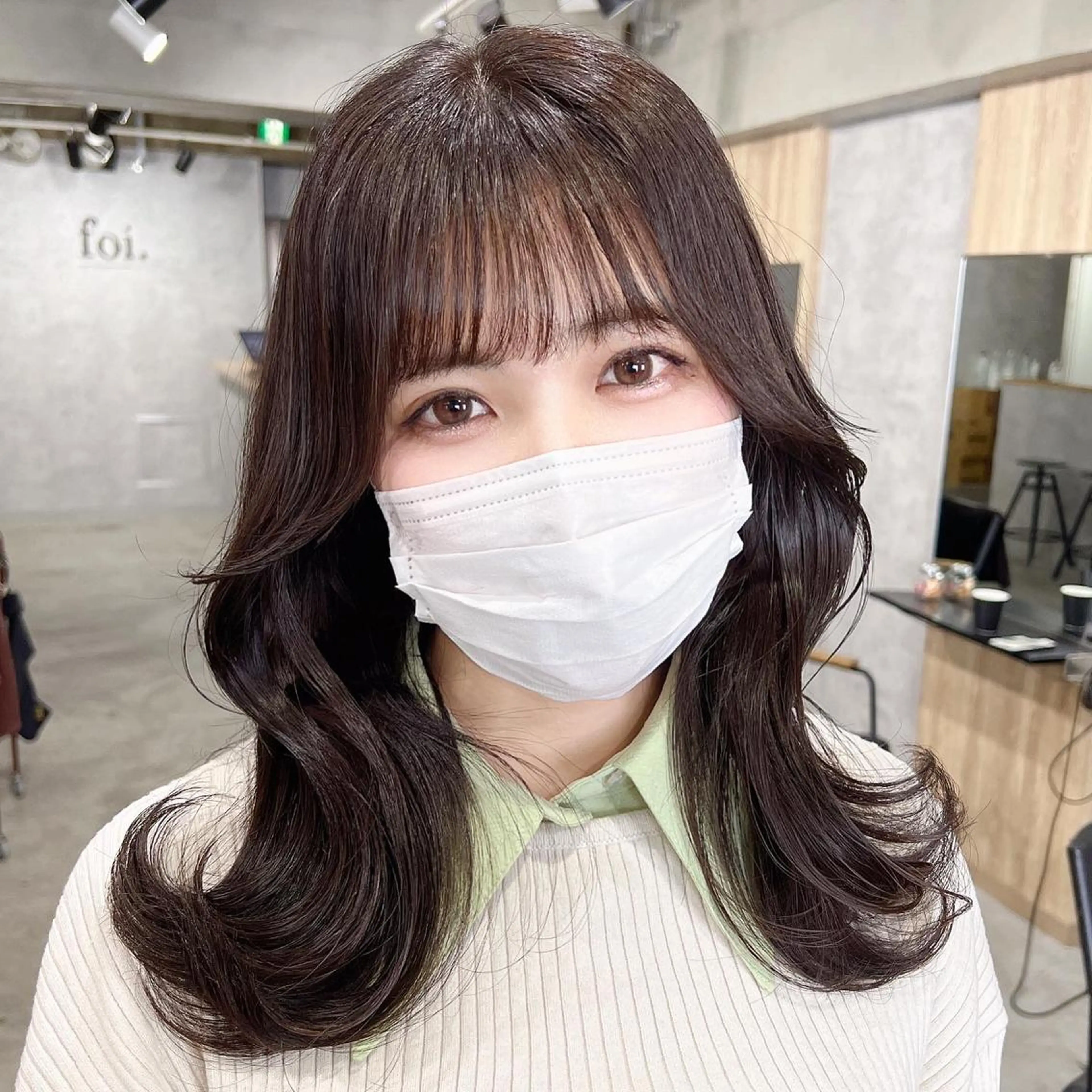 ロング カラー 【韓国くびれ】ヘア 💕田中将吾のヘアスタイル