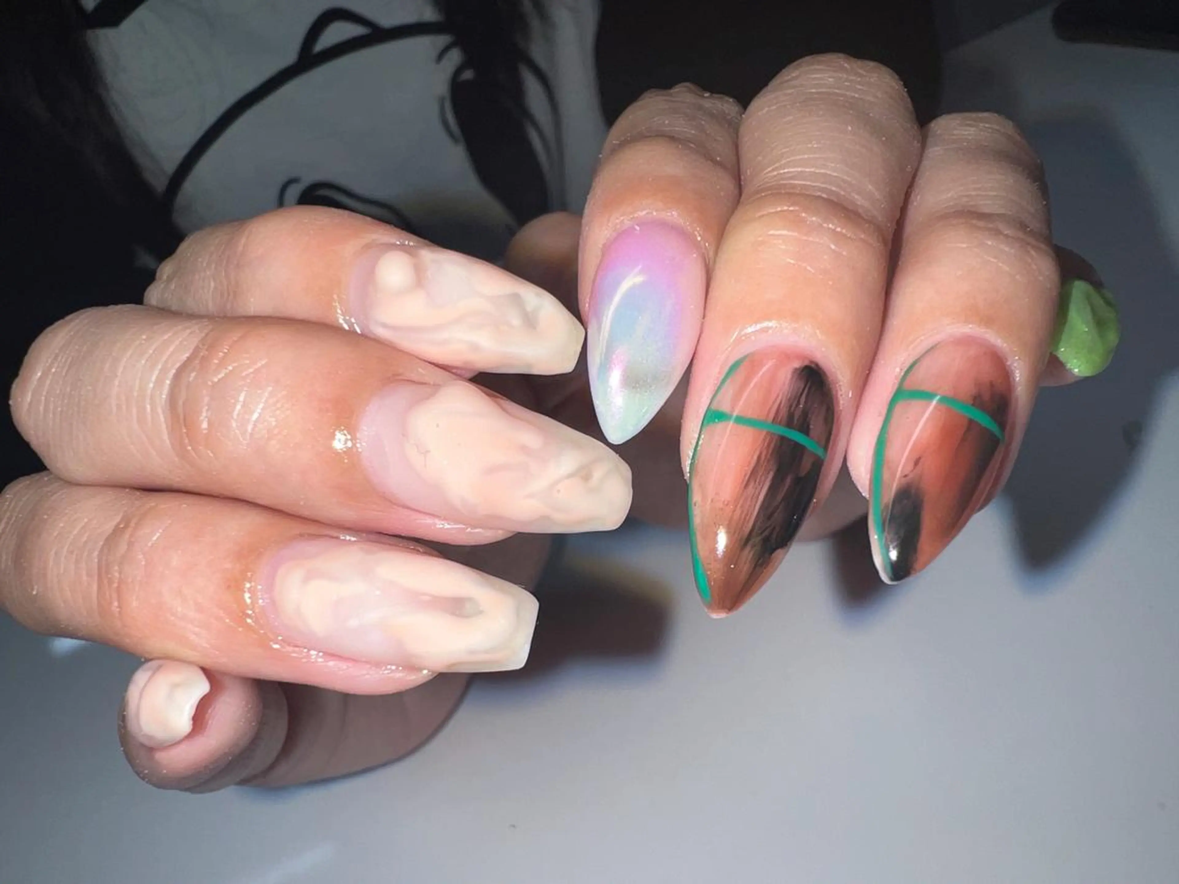 ネイル ハンドネイル Nail Salon L'arc所属・💊大阪/南船場 monica🧠のネイルデザイン