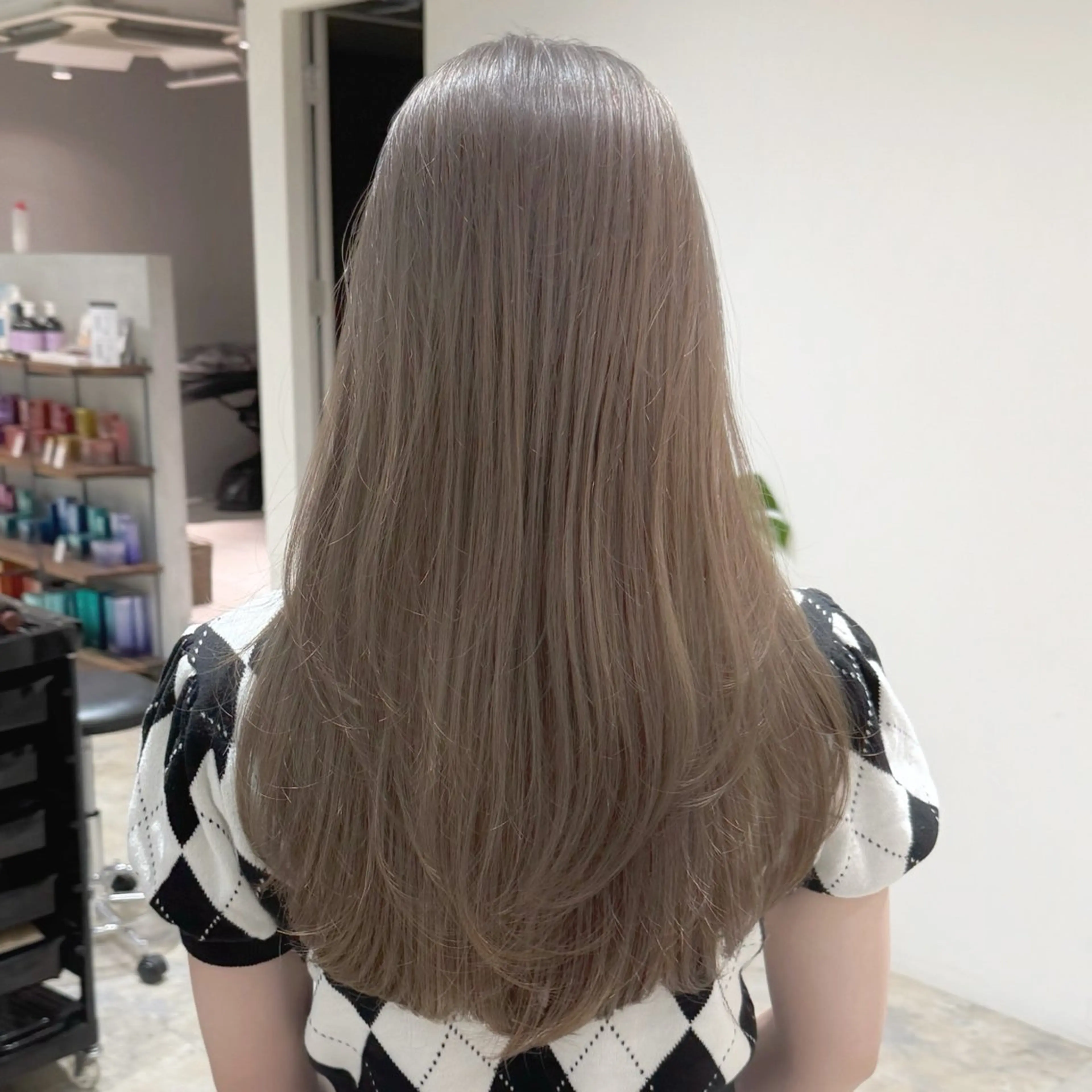 ロング AHNKISM所属・トレンド🌷 ボブ　パーマ🩰のヘアスタイル