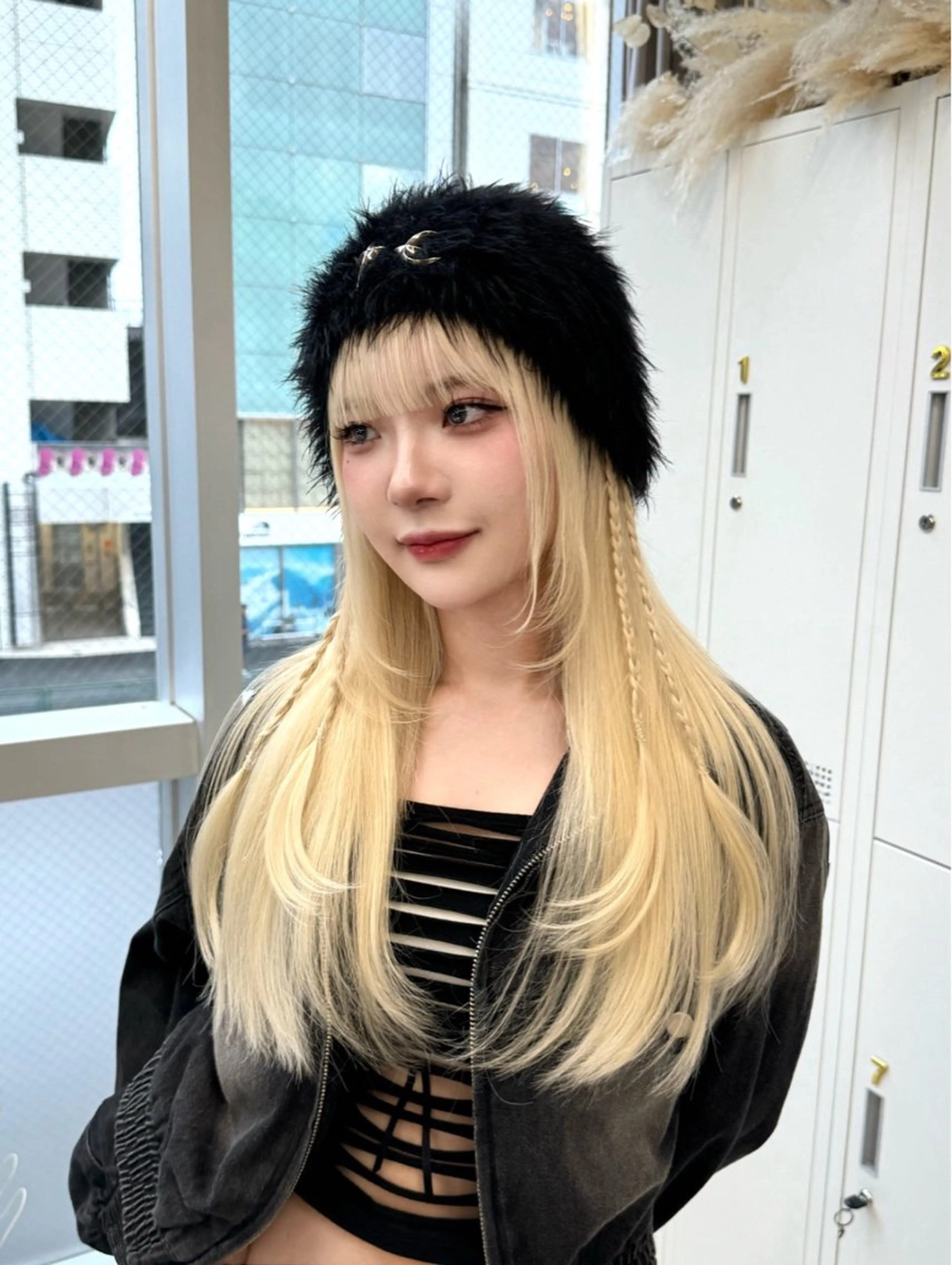 ロング 𝘚𝘦𝘫𝘶𝘯 レイヤー/水光カラーのヘアスタイル