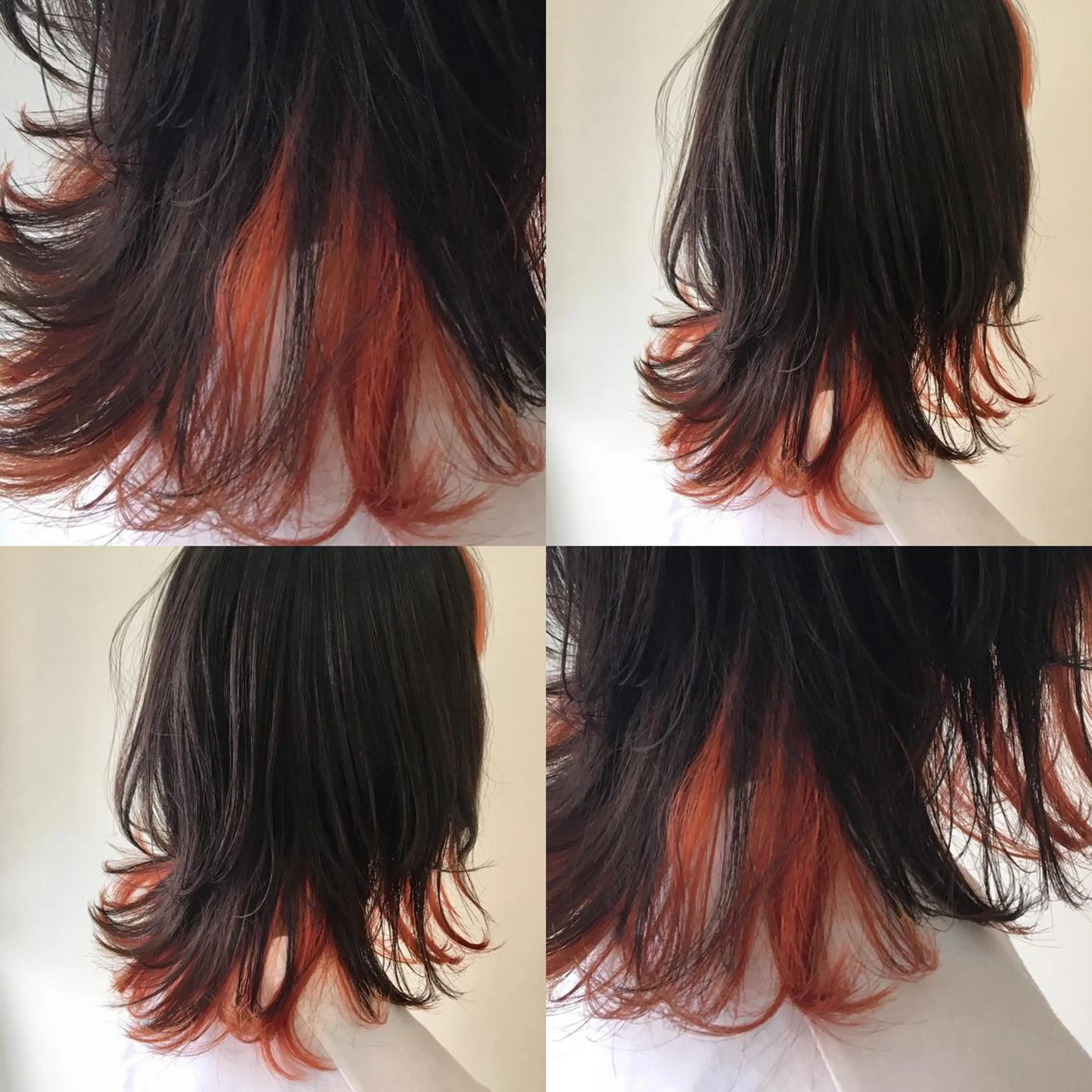 ロング カラー ヘアカラー ヘアケア・頭皮ケア デザインカラー/中田のヘアスタイル