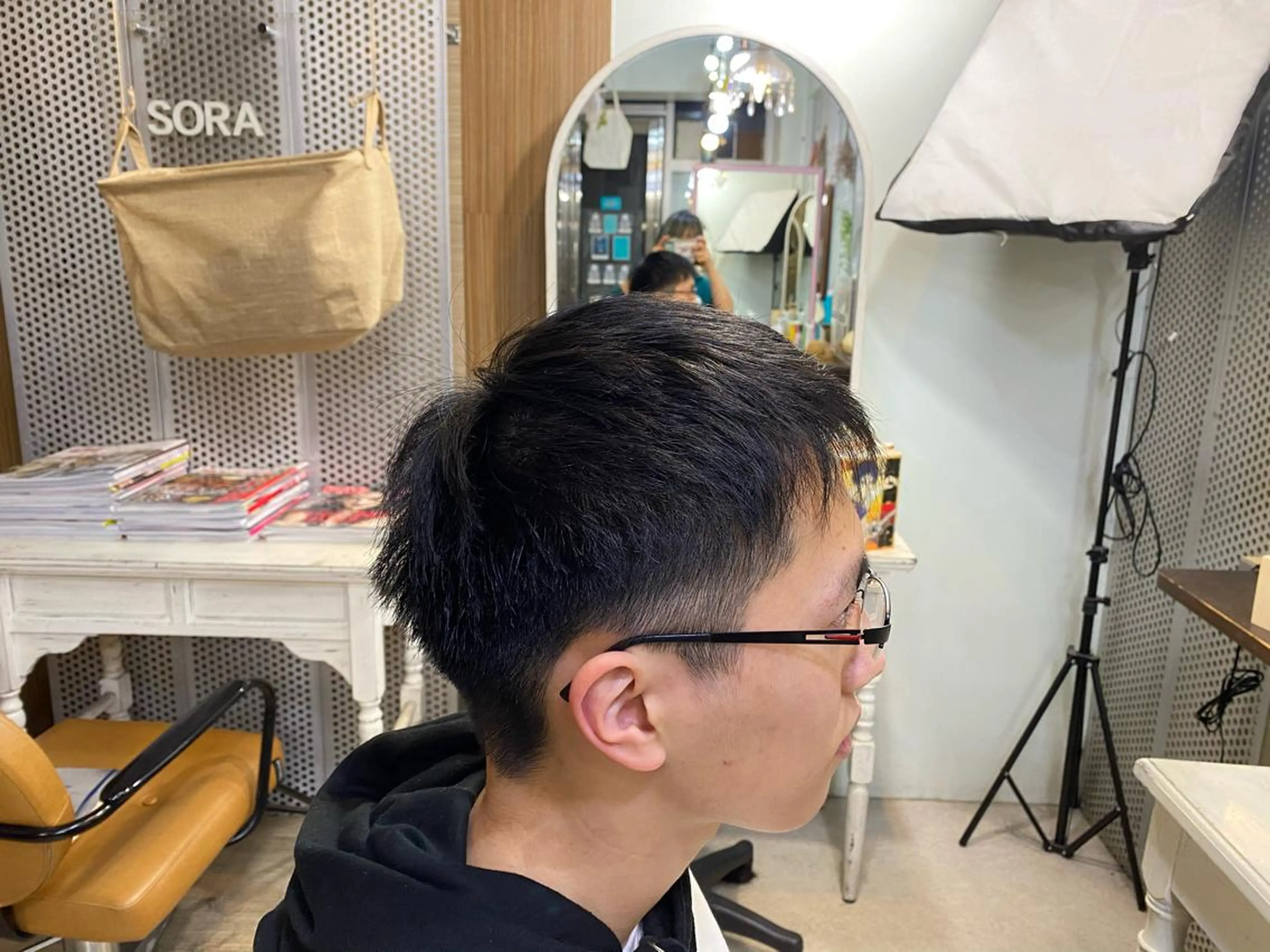 ショート メンズ 刈り上げ sora所属・廣瀬 瞳のヘアスタイル