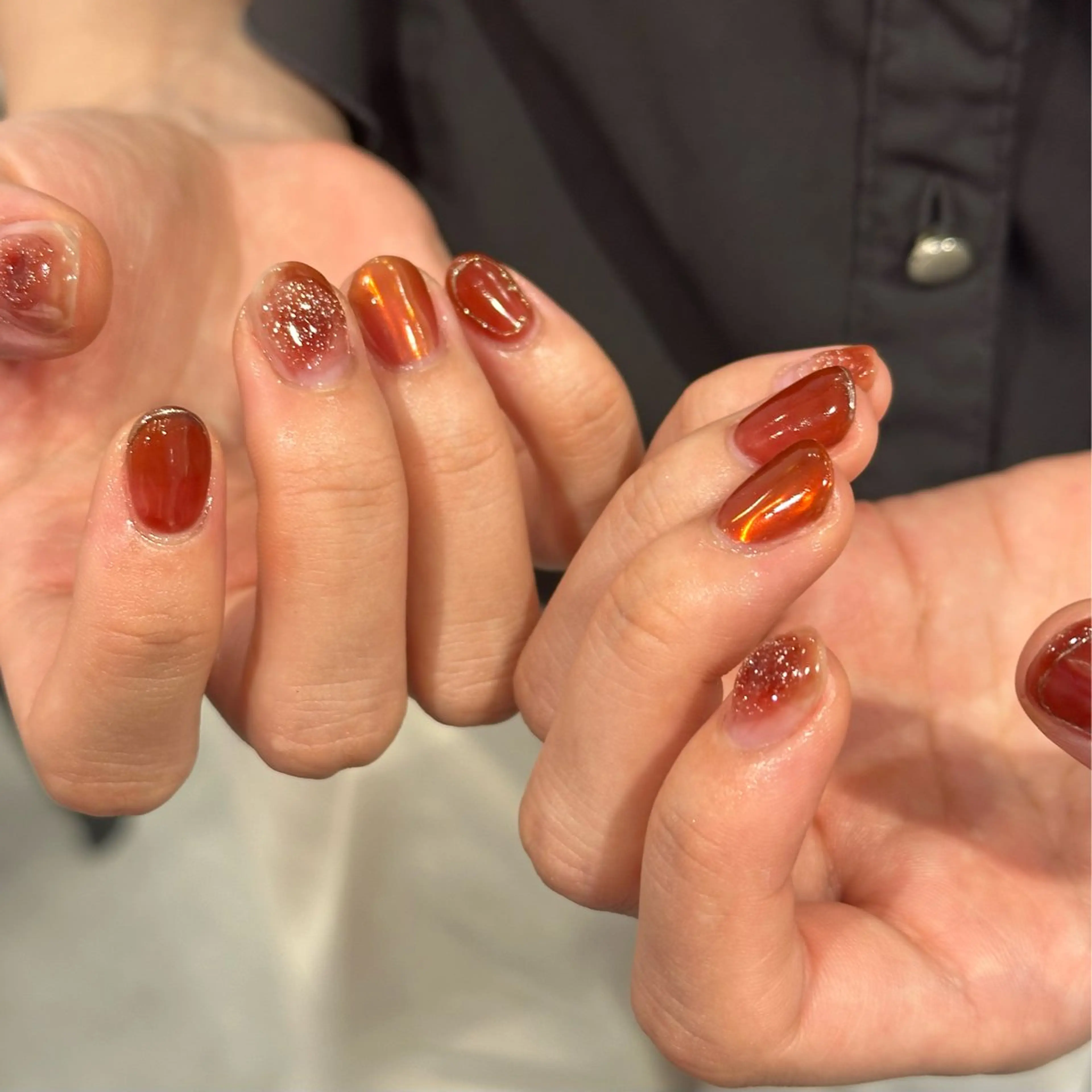 ネイル ハンドネイル COIN  nail hinataのネイルデザイン