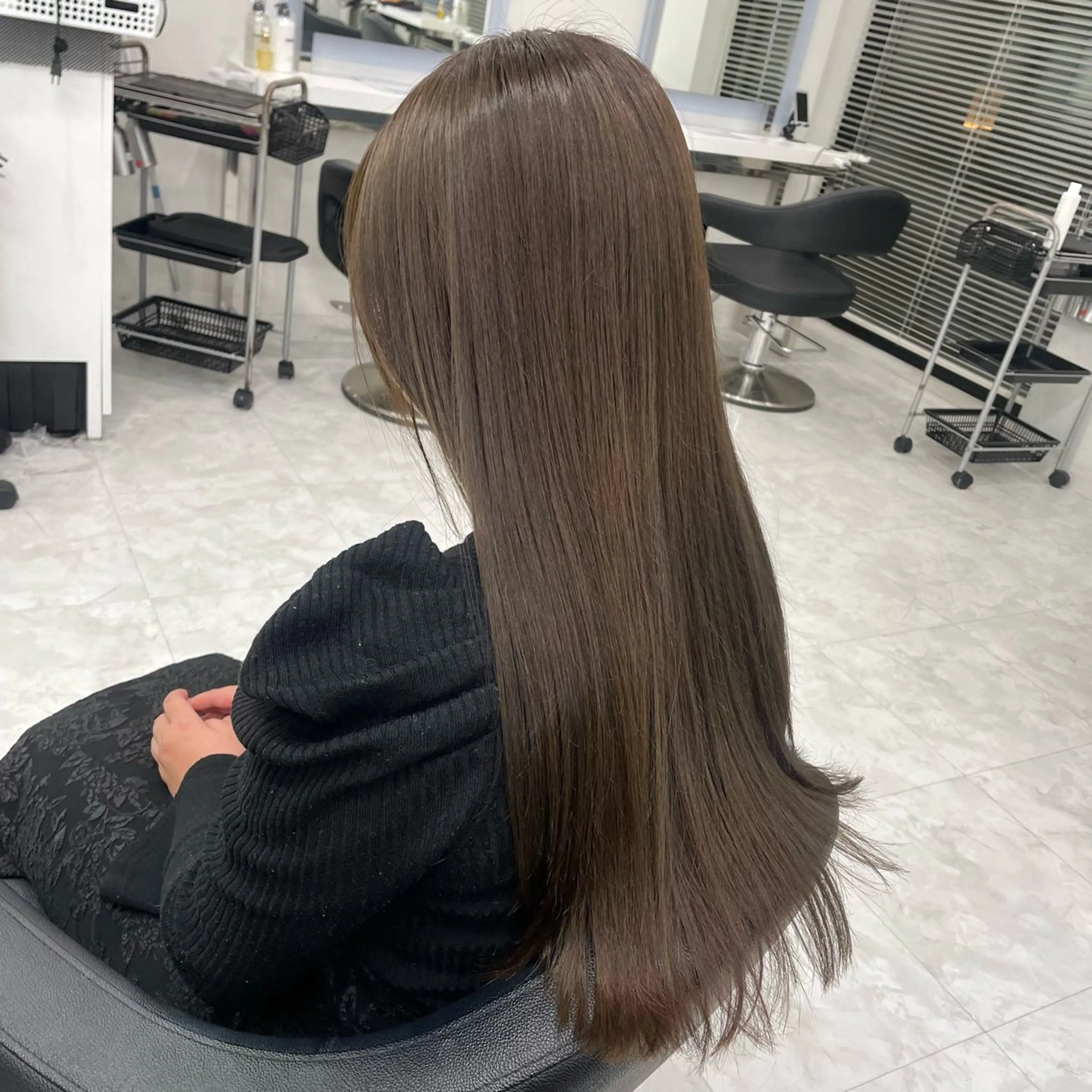 ミディアム 大人っぽ上品🤍韓国 レイヤー🤍ふうがのヘアスタイル
