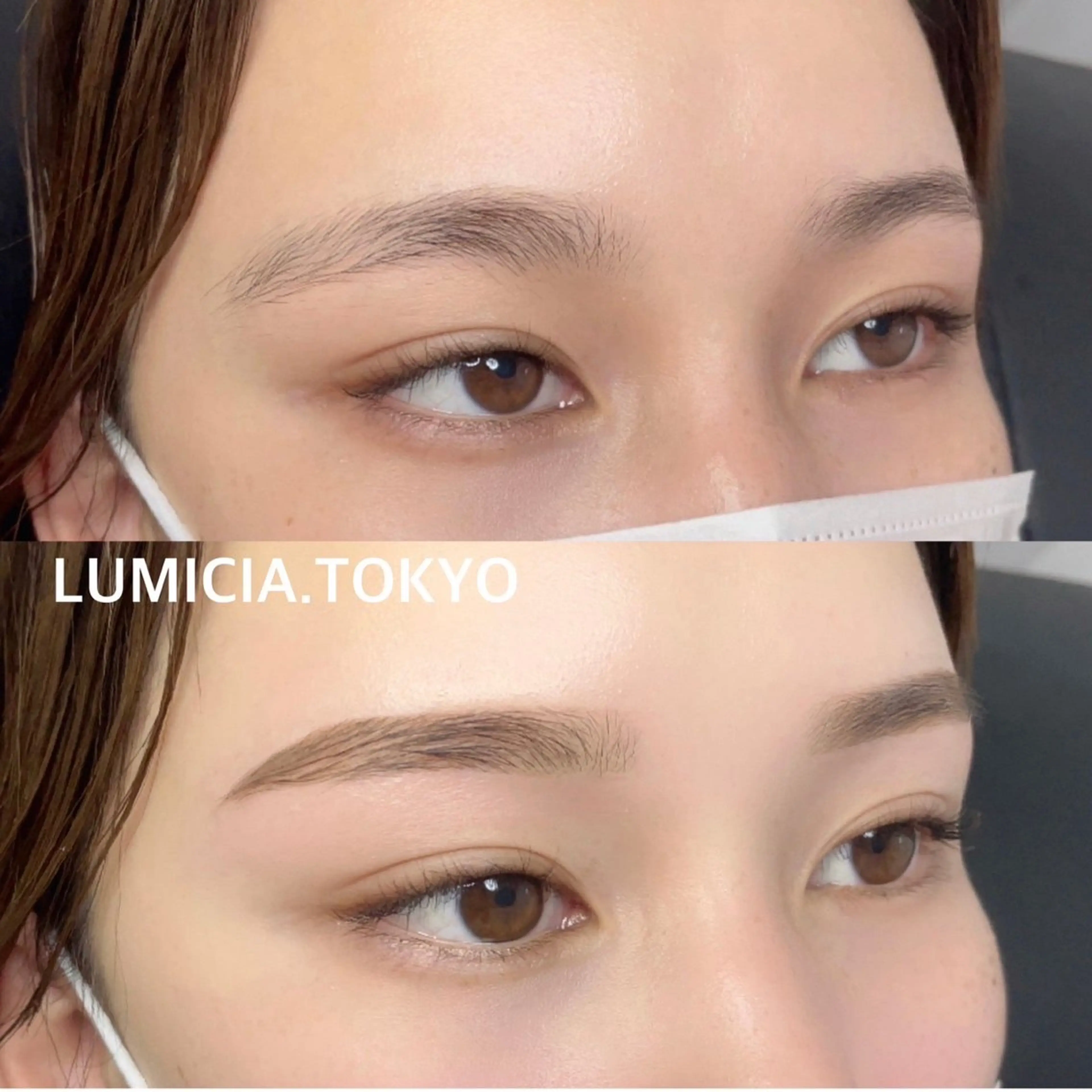美眉アイブロウWAXスタイリング1回/眉メイク込/毛量調整有（間引き）◆￥4400の写真