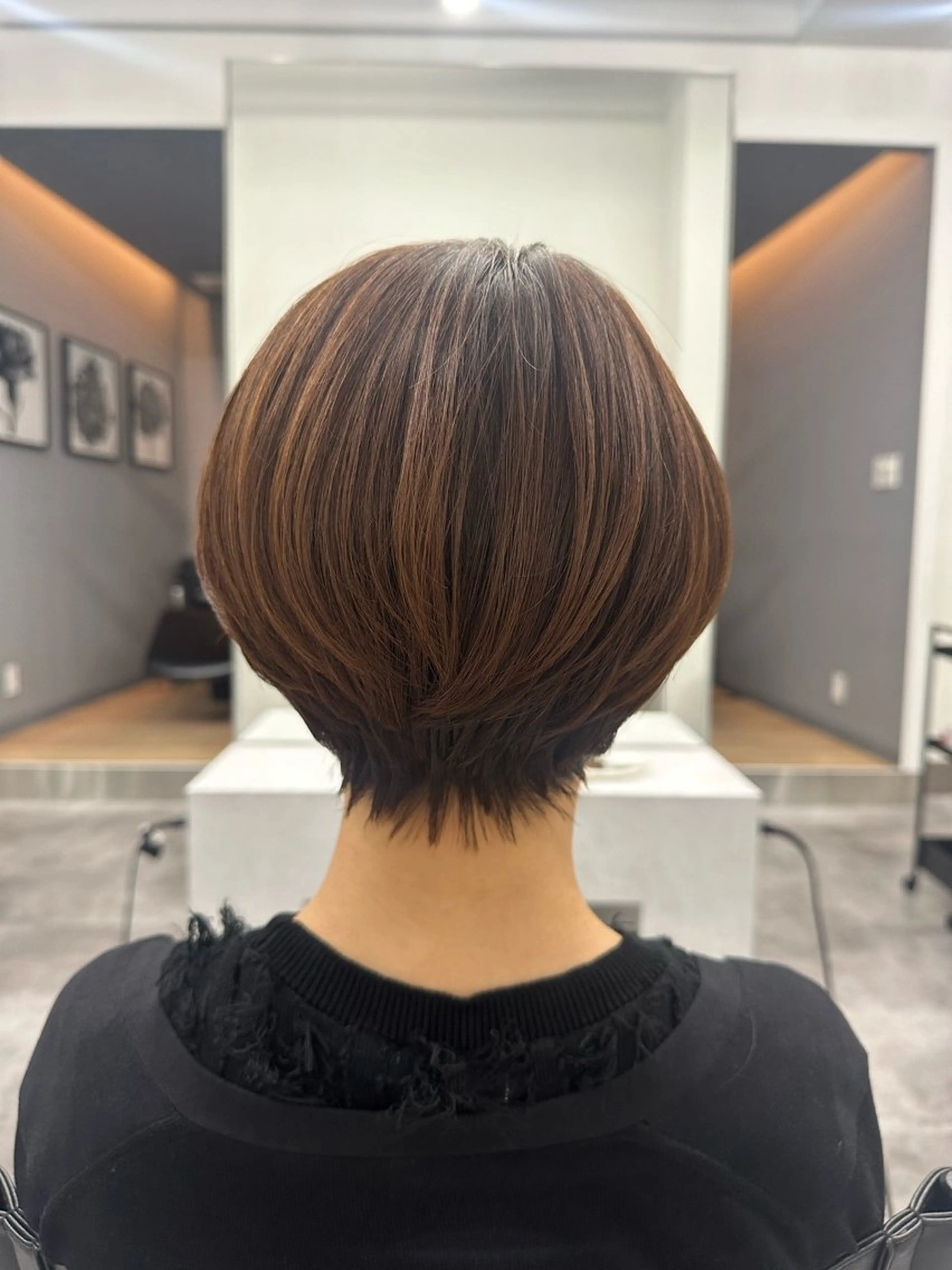 ショート カット ごとう さなのヘアスタイル