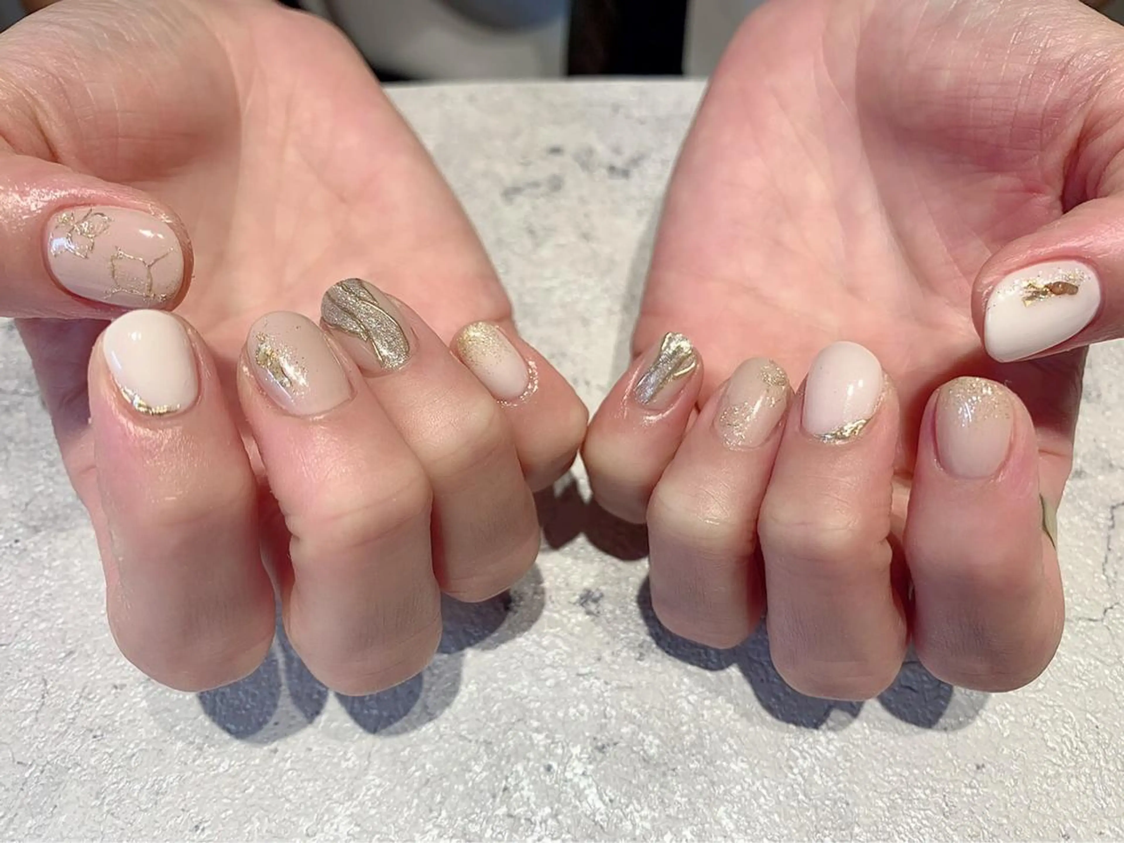 ネイル ハンドネイル ハンドケア nail salon　Natural Cure所属・平井 彩香のネイルデザイン