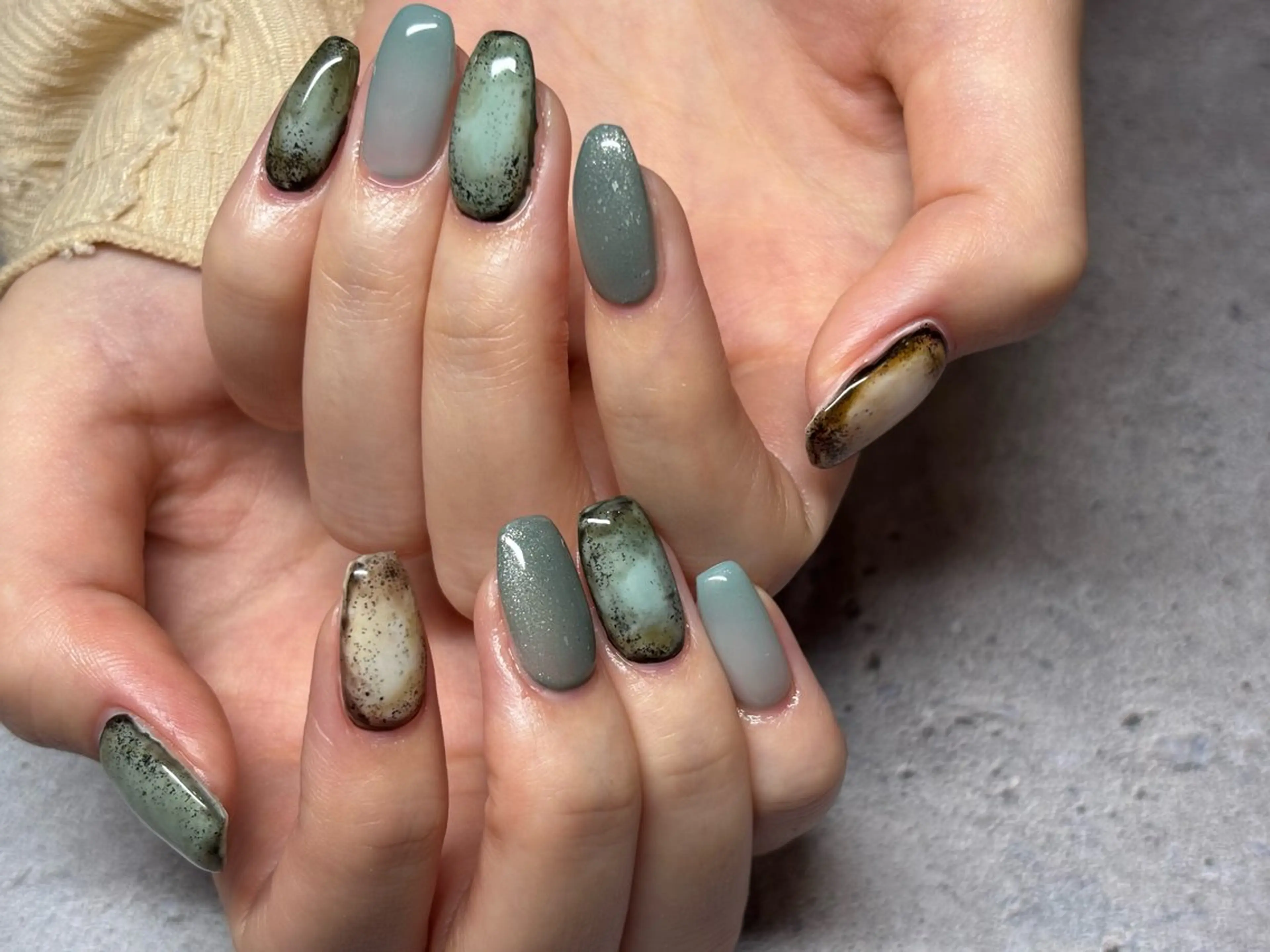 ネイル ハンドネイル Kobe nail所属・Kobe nail Uedaのネイルデザイン