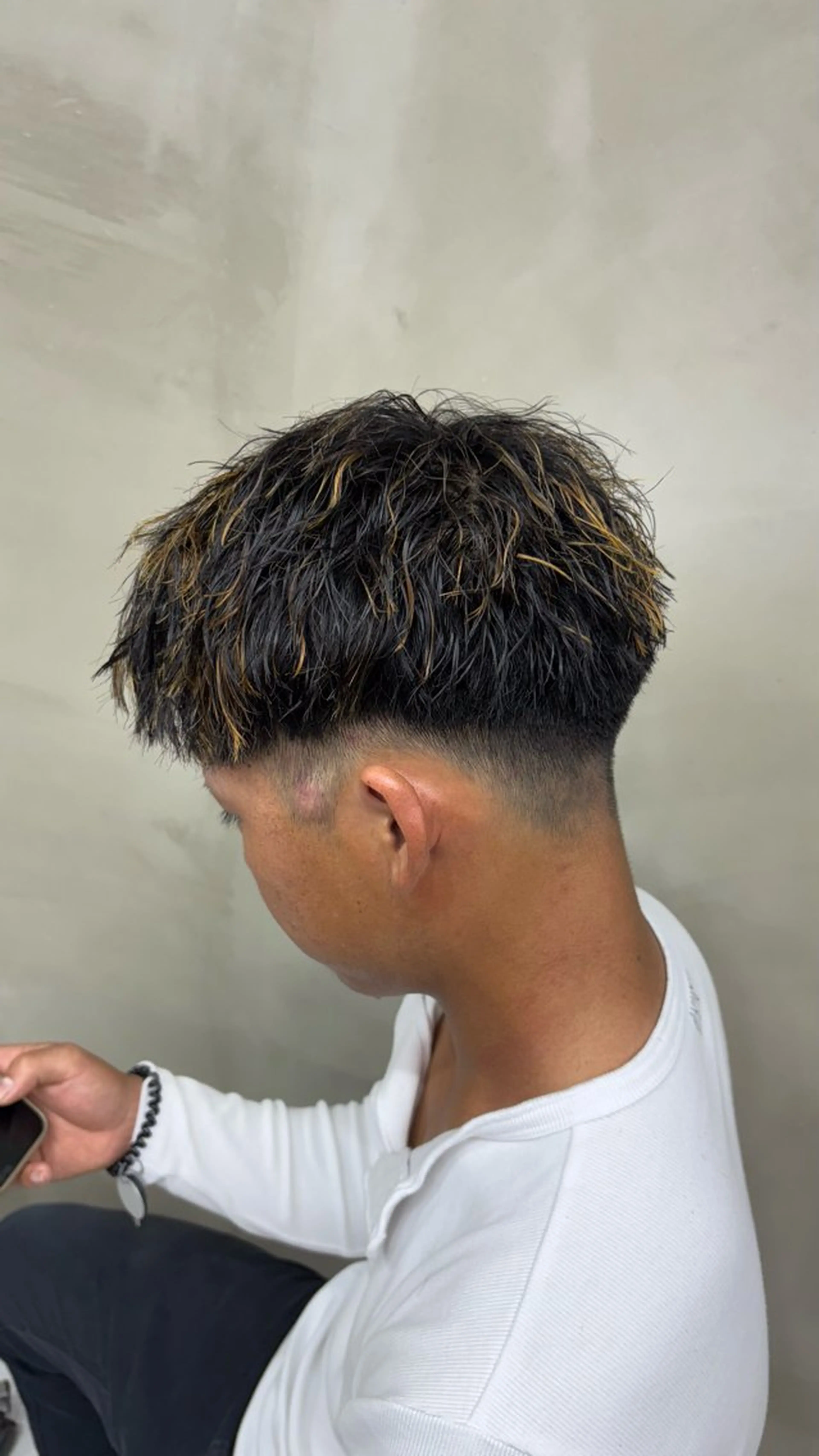 パーマ メンズ カット パーマ 【GRANDEUR】 ryuのヘアスタイル