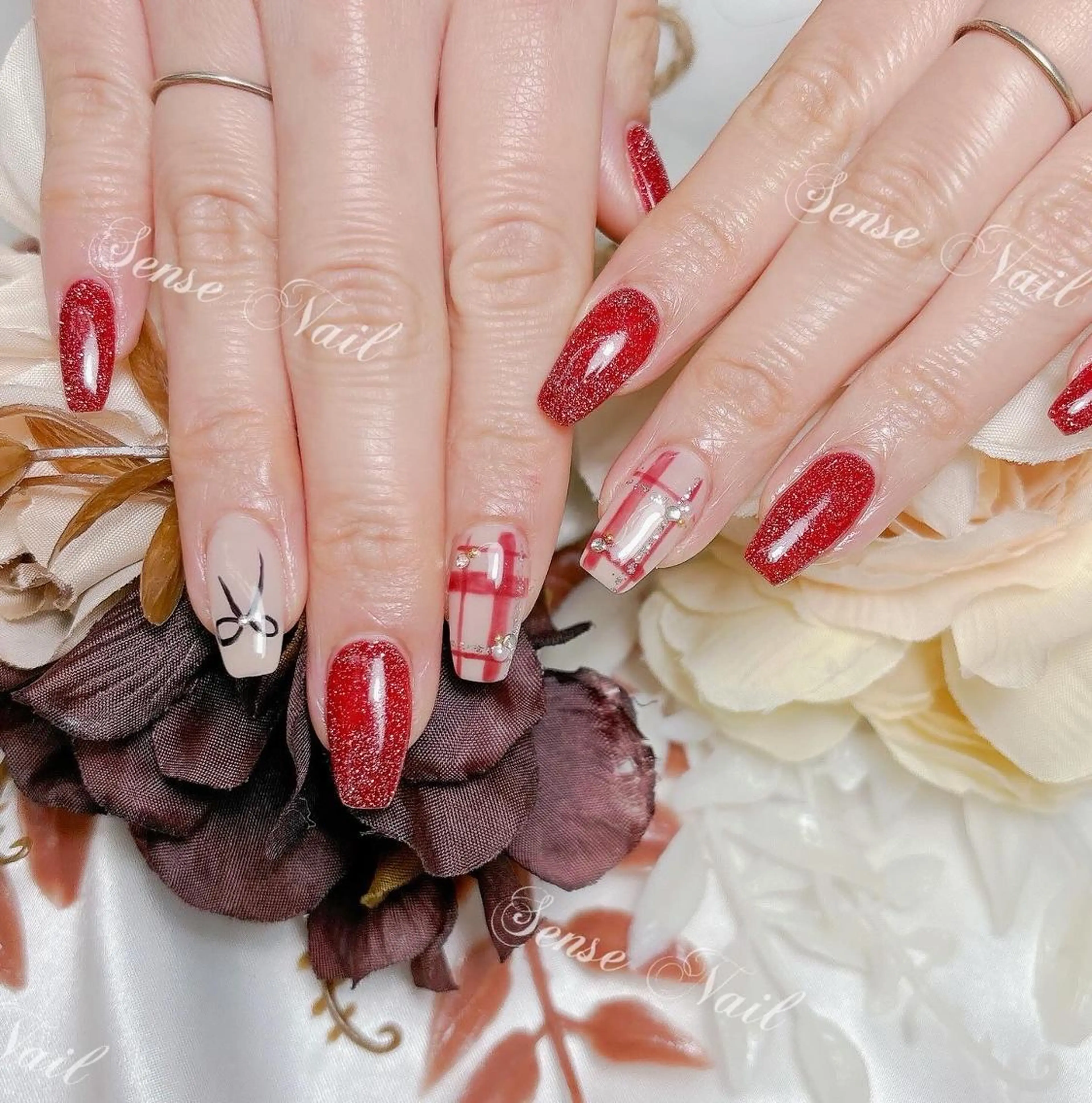 ネイル ハンドネイル 🎀Sense Nail新宿店🎀のネイルデザイン