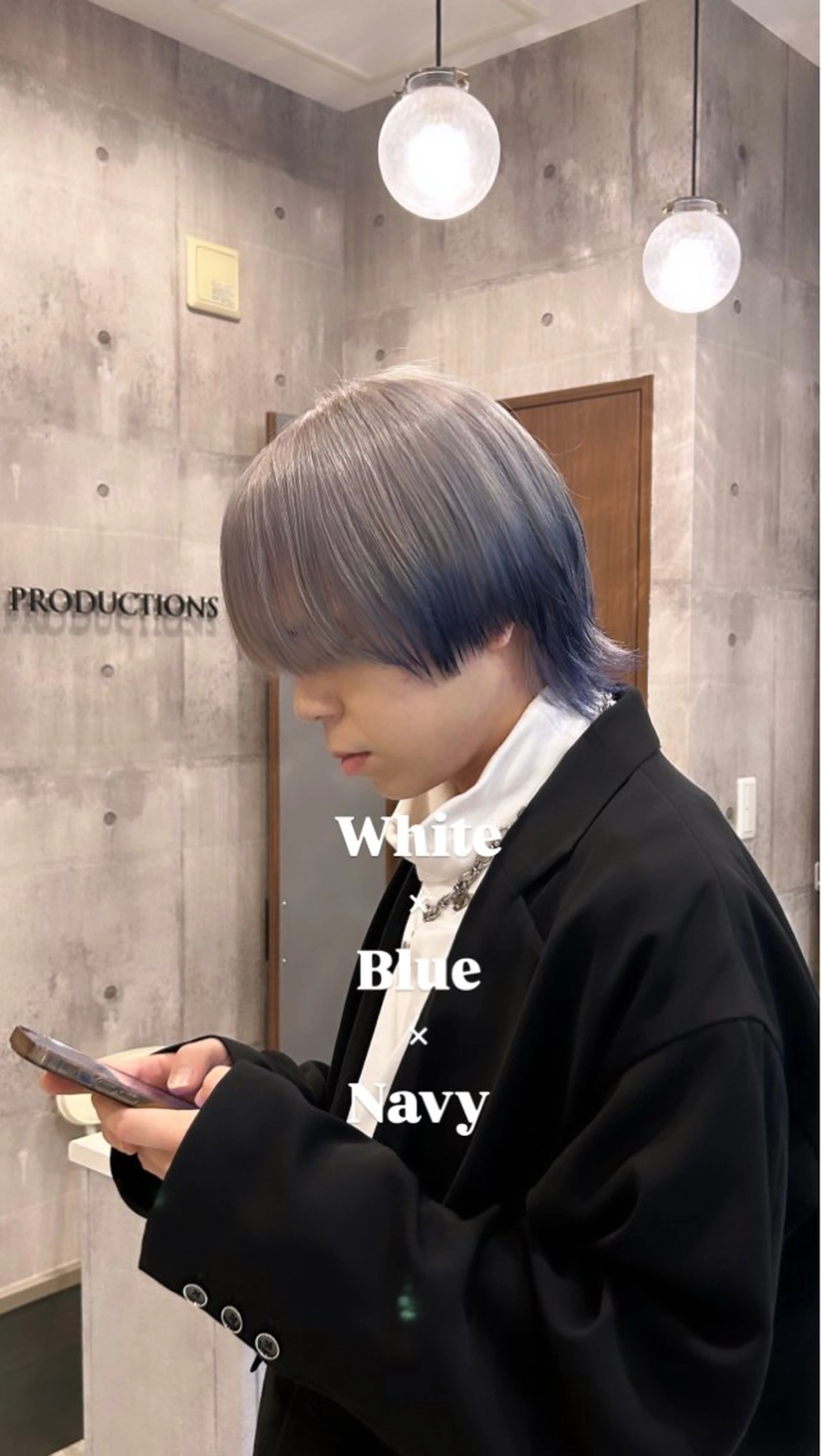 カラー メンズ メンズブリーチ メンズハイトーン ブリーチ ケアブリーチ デザインカラー ヘアカラー PRODUCTIONS宇都宮所属・宇都宮唯一の薬剤使用 Ryukiのヘアスタイル