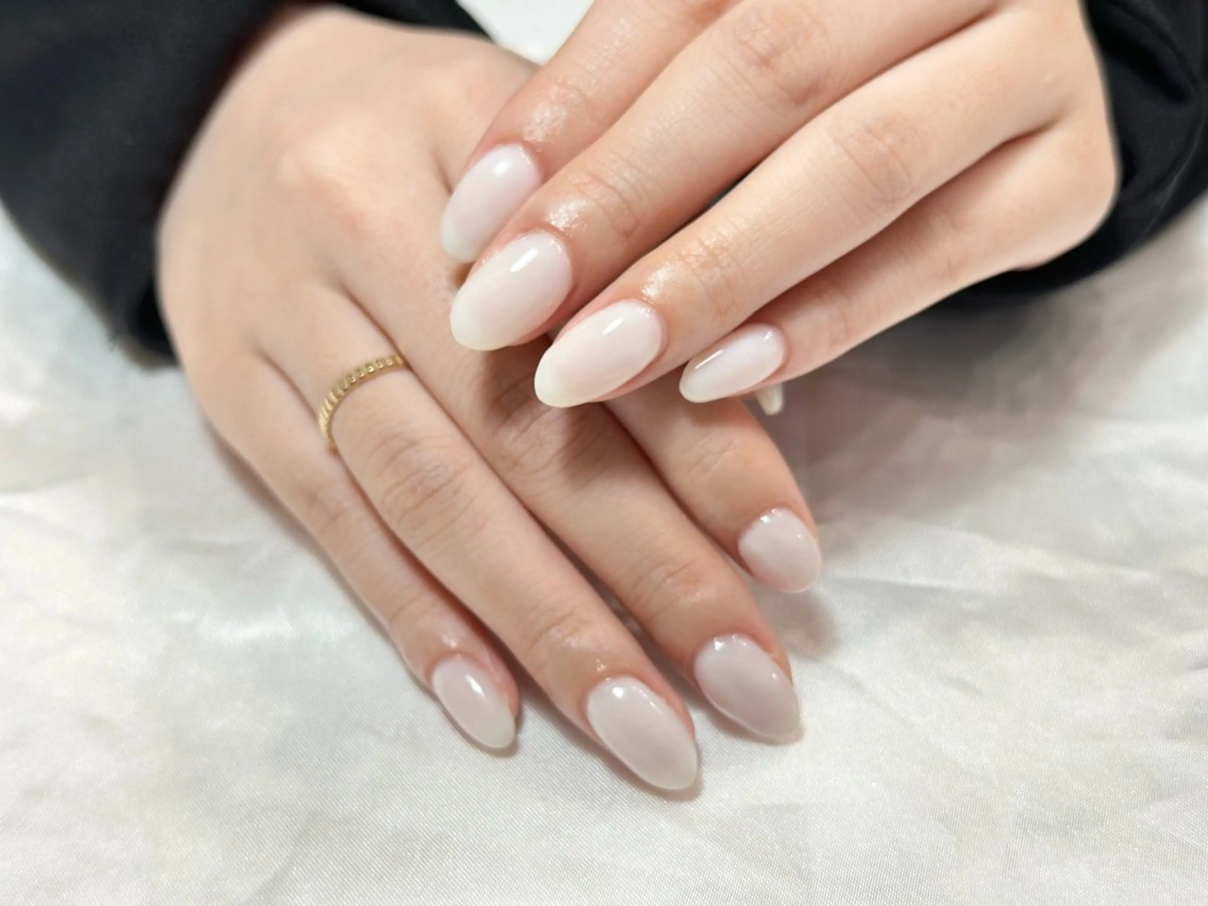 ネイル ワンカラーネイル 【パラジェル・フィルイン】Nailsalon Merci東中野所属・Merci shigaのネイルデザイン