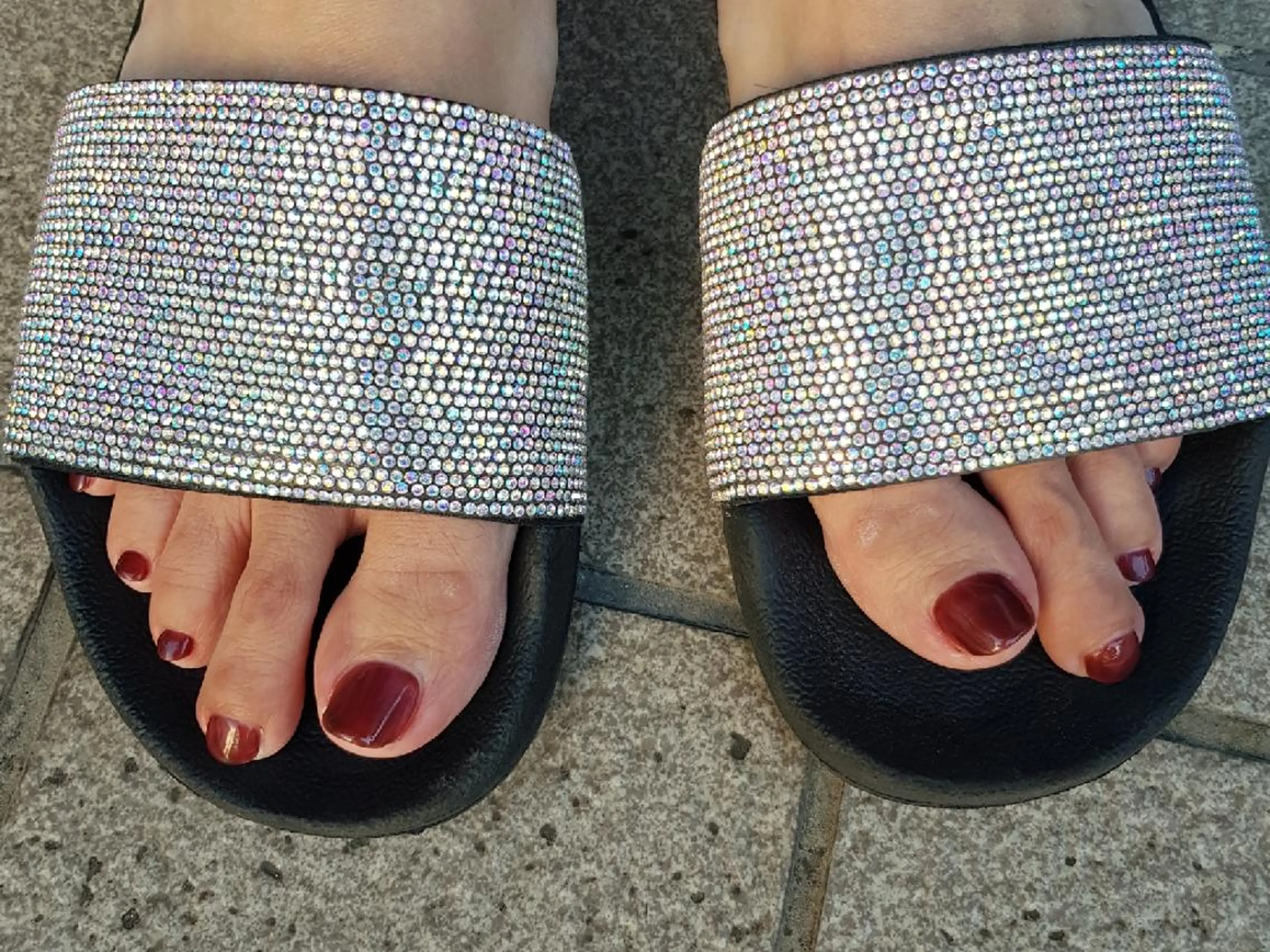 ネイル ボルドー 赤色 Fa.Stella ファステラ のネイルデザイン