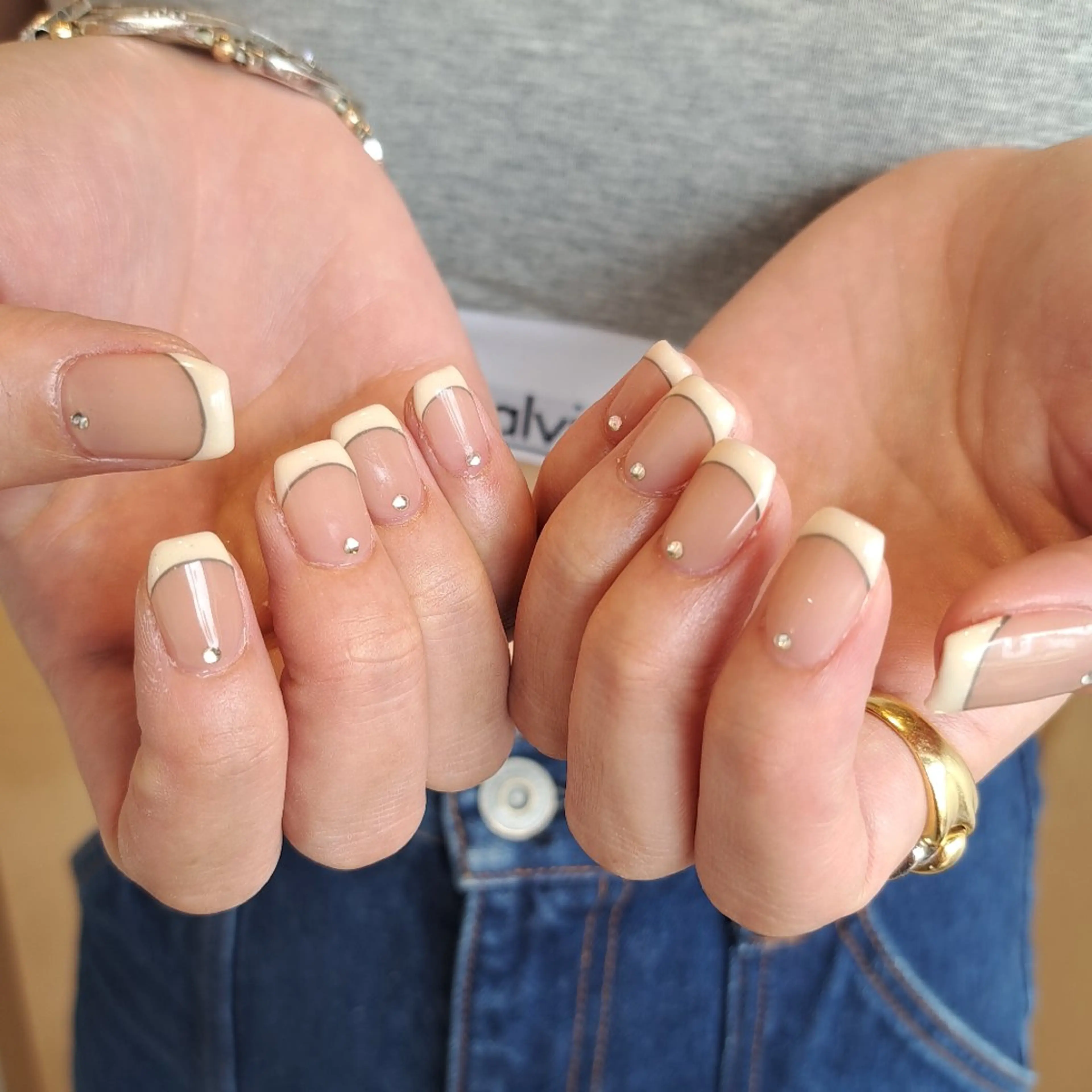 ネイル アートネイル フレンチネイル ジェルネイル 持ち込み Nail mood /アートし放題のネイルデザイン