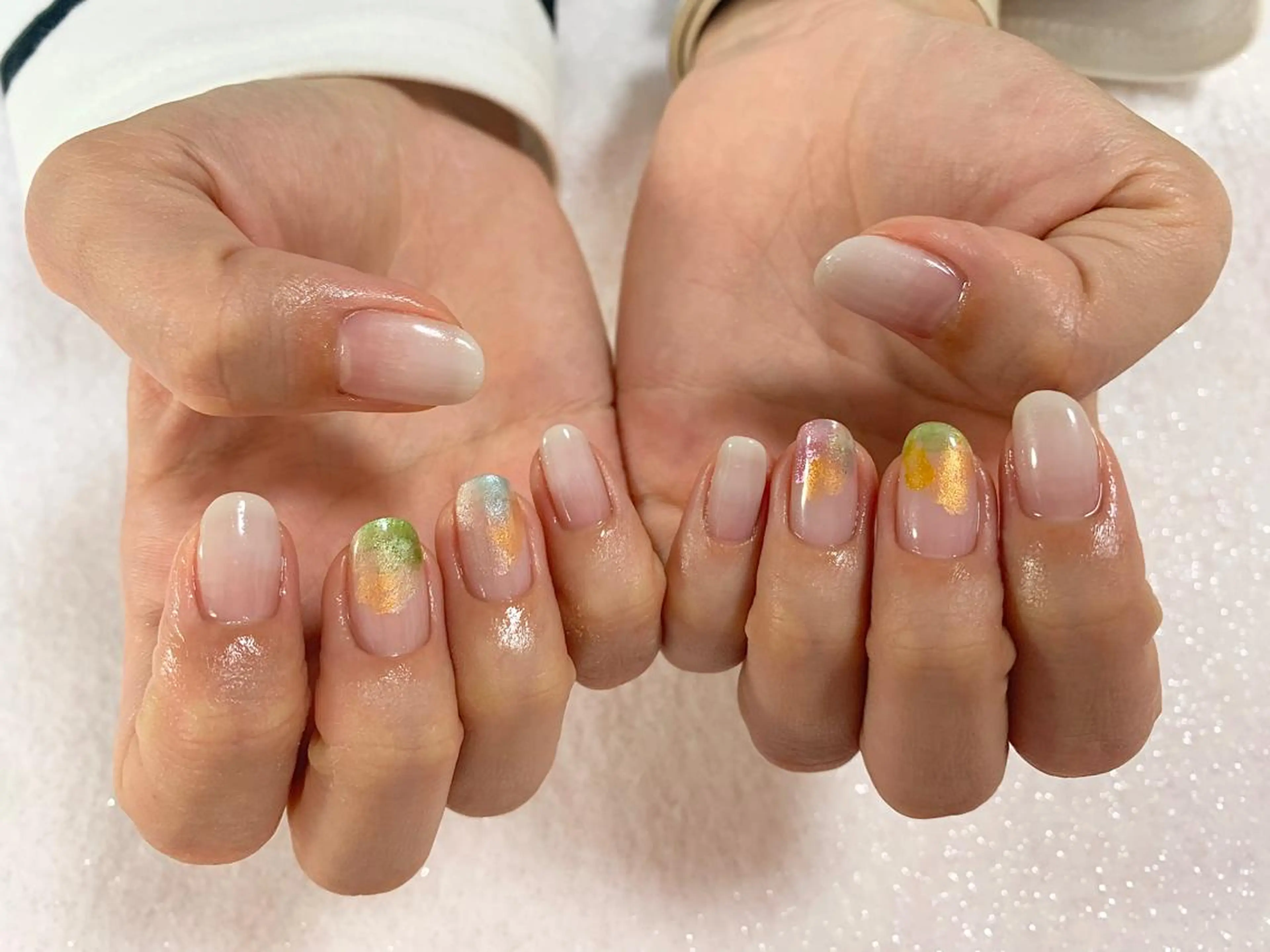 ネイル ハンドネイル 手塚 里奈のネイルデザイン