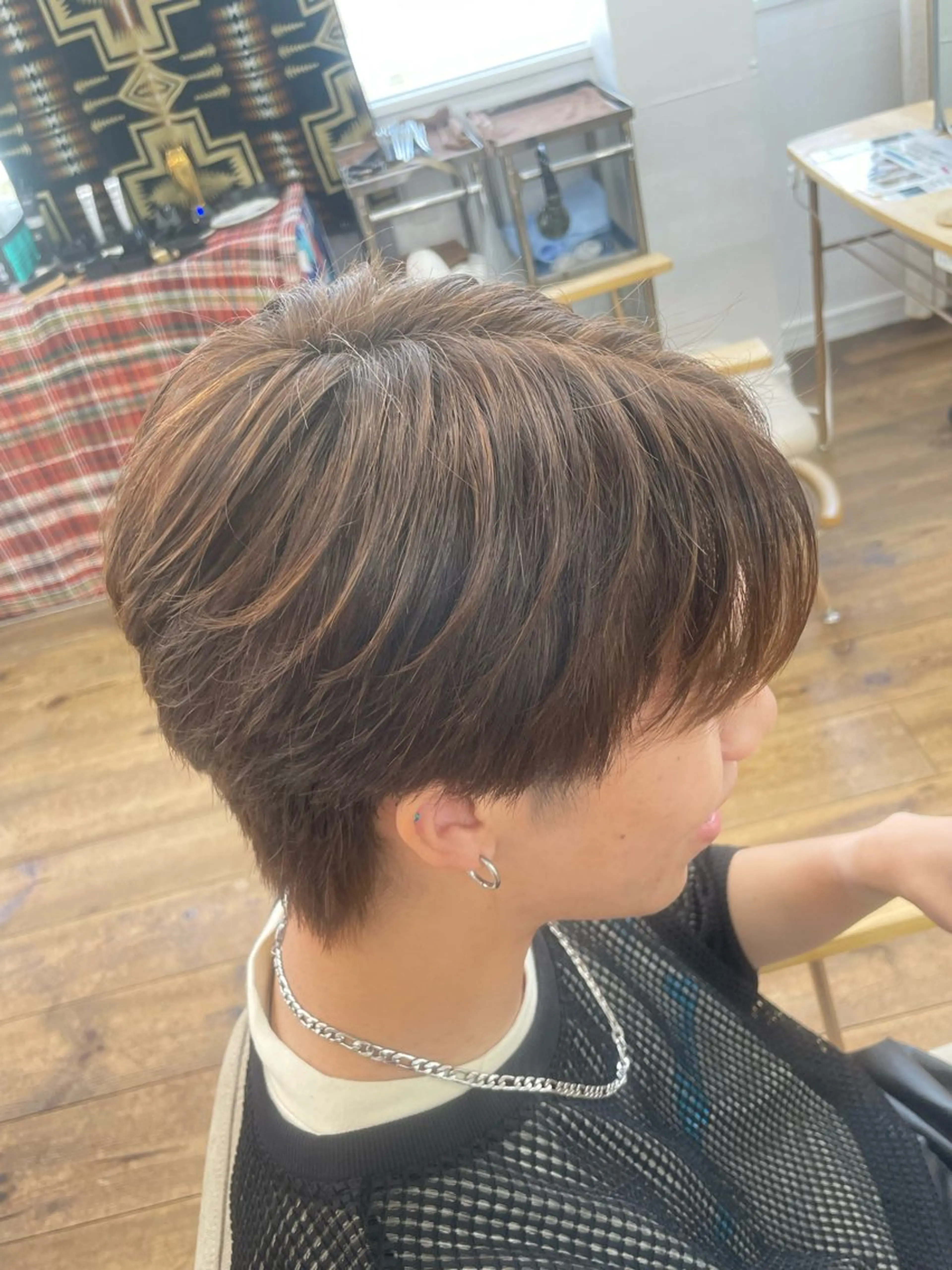 ショート 韓国風ヘア メンズ特化サロン taiseiのヘアスタイル