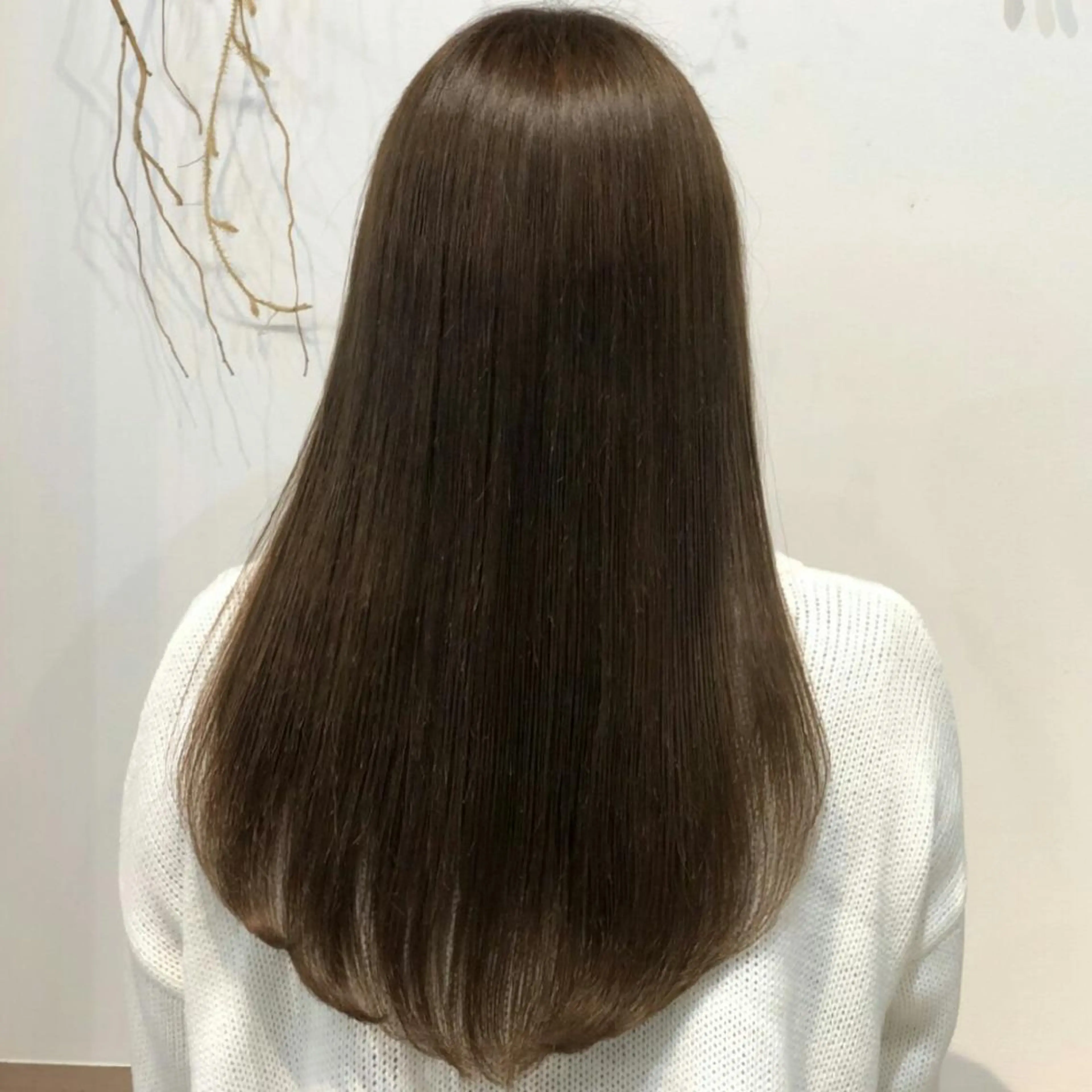 ロング カラー アッシュ ベージュカラー 🦋美髪／エクステ 🦋アベイクミのヘアスタイル