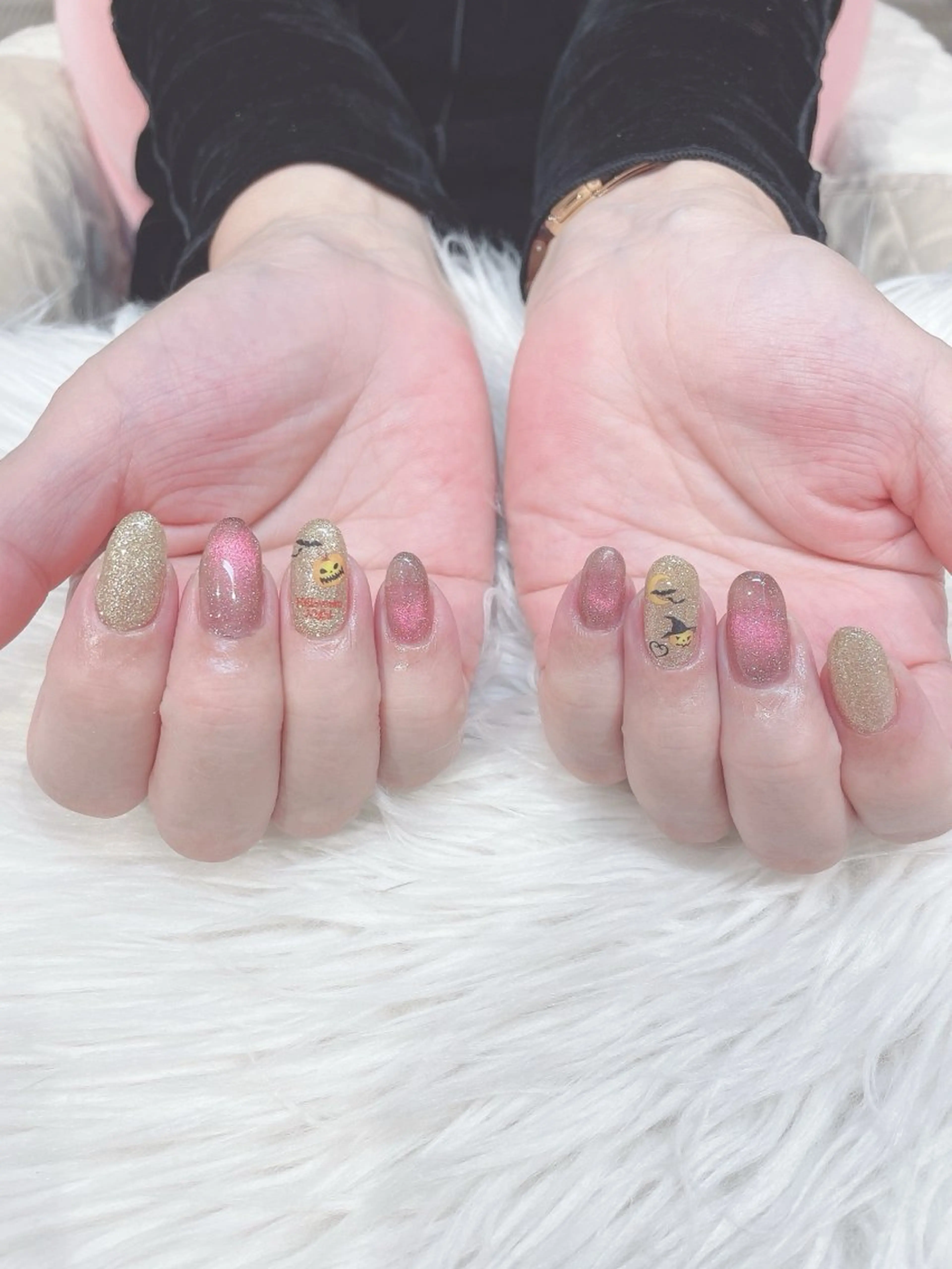 ネイル ハロウィン Tiary🎀🫧 Ayukaのネイルデザイン