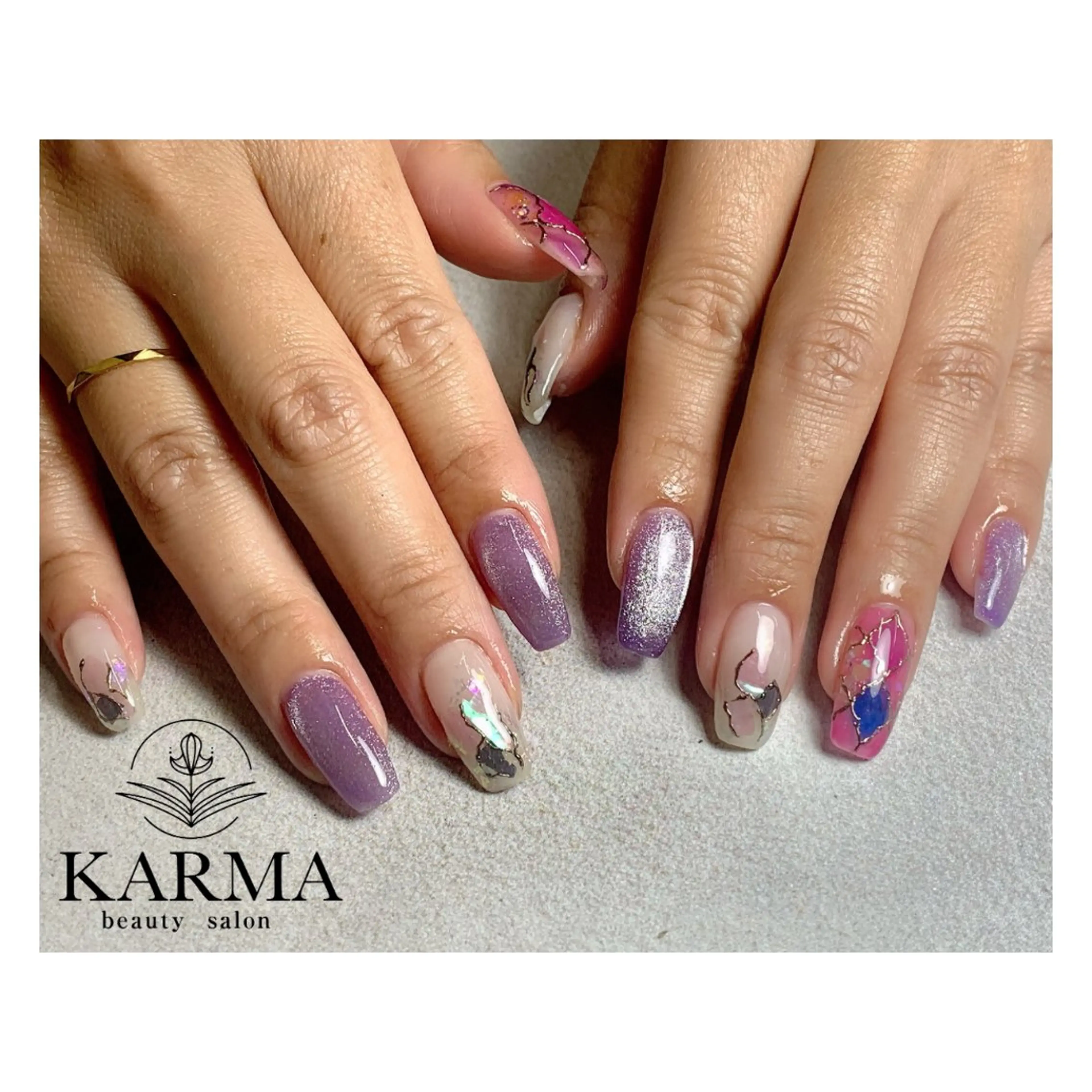 ネイル ハンドネイル KARMA salonのネイルデザイン