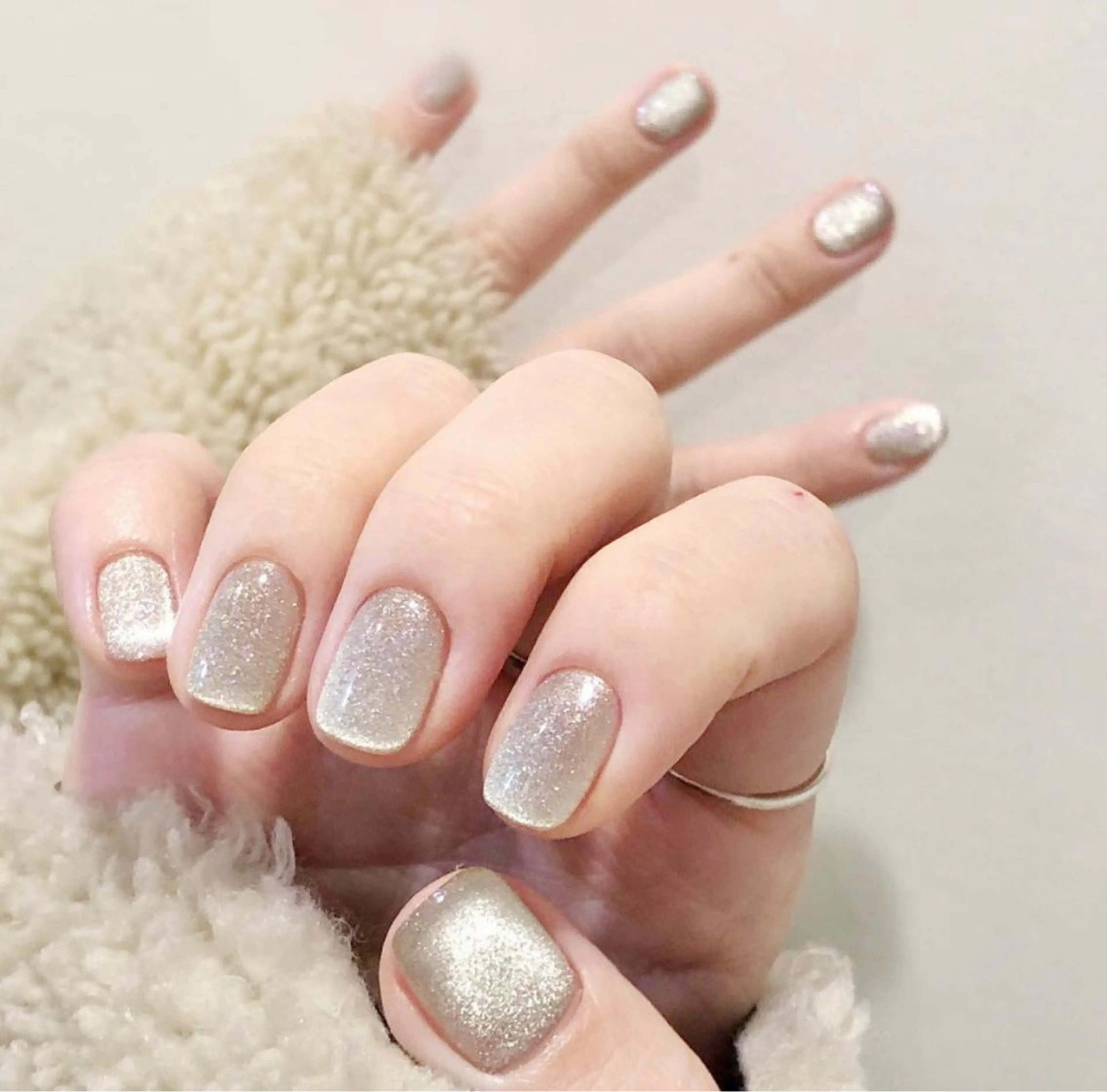 ネイル ハンドネイル ハンドケア ✨Serenity ワンホンネイルのネイルデザイン
