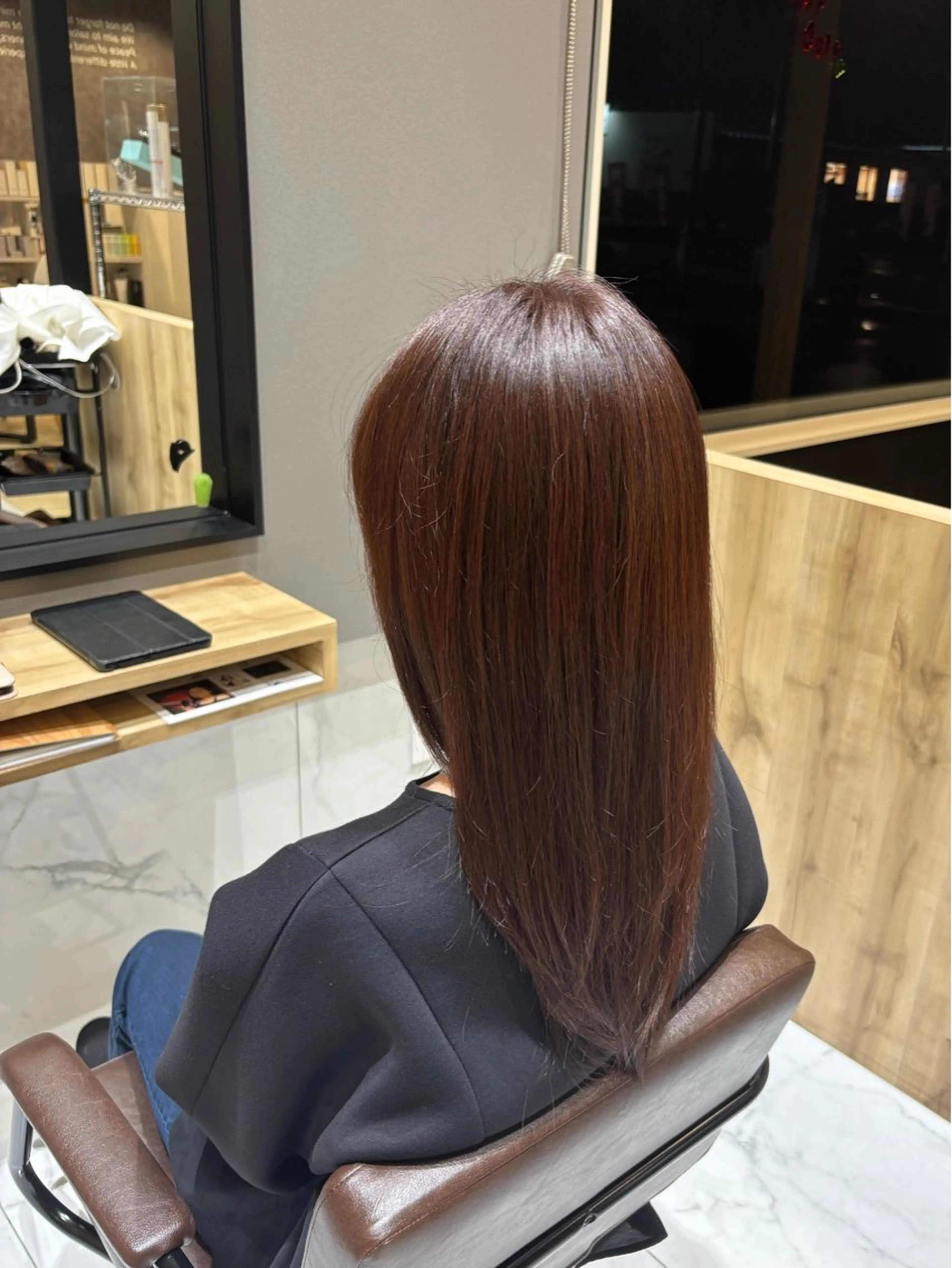 セミロング カラー Le Coeur 喜多町店/三田のヘアスタイル