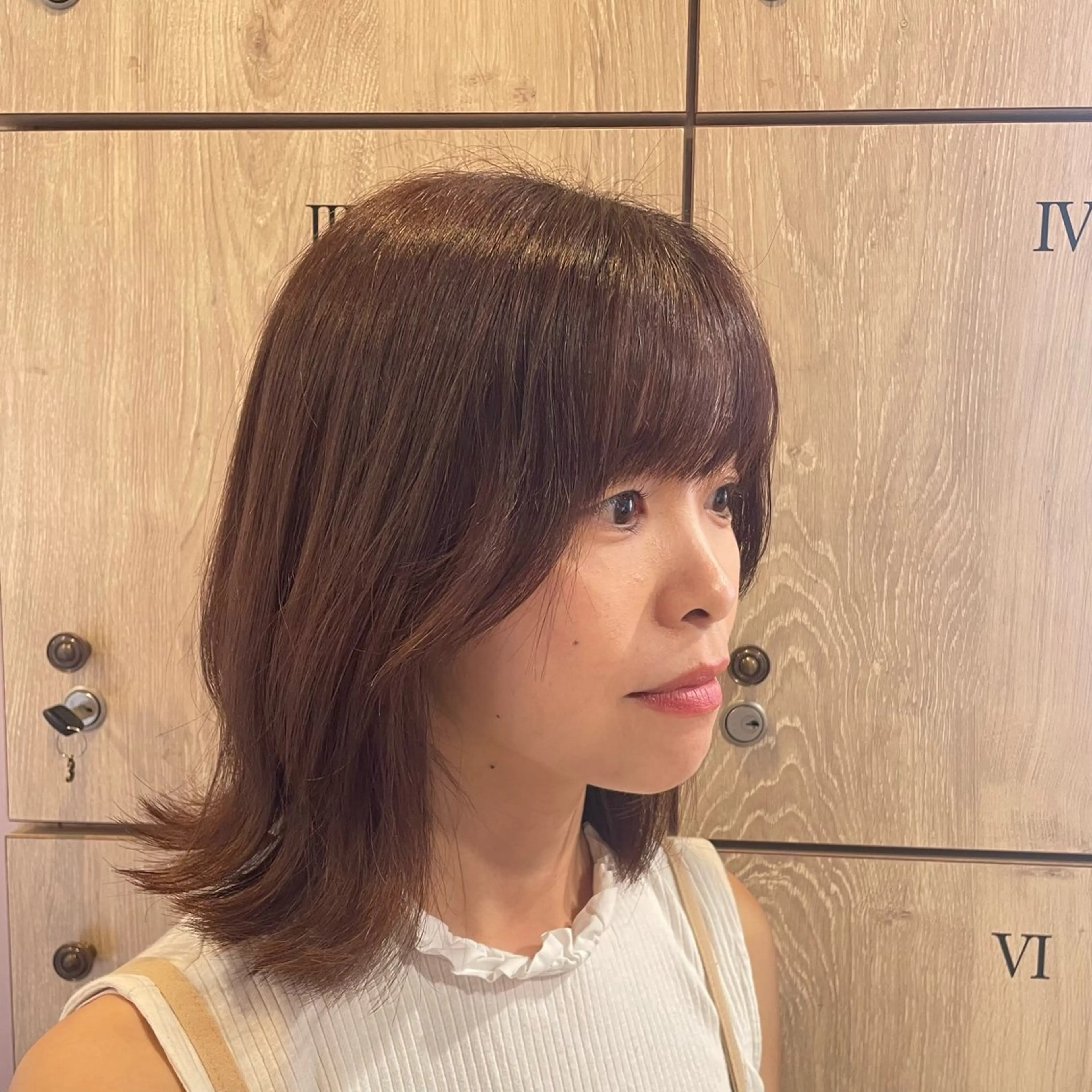 ミディアム カット ヘアカラー トリートメント メンズ✂️カット✂️ 🌀パーマ🌀【華】のヘアスタイル