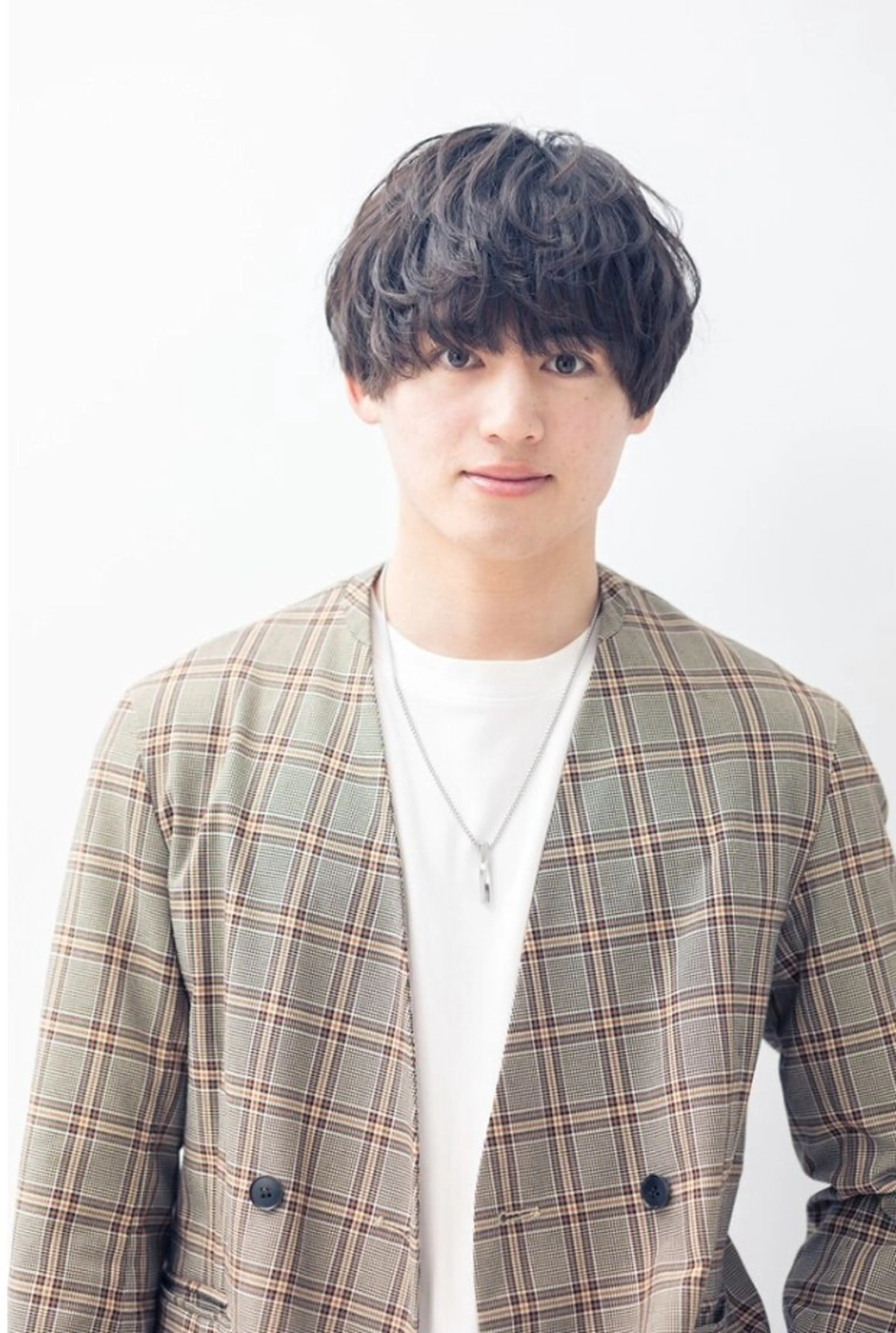 パーマ ショート メンズ ヘアアレンジ カット パーマ BRING by snowdrop所属・吉祥寺・BRING 近藤真千子のヘアスタイル