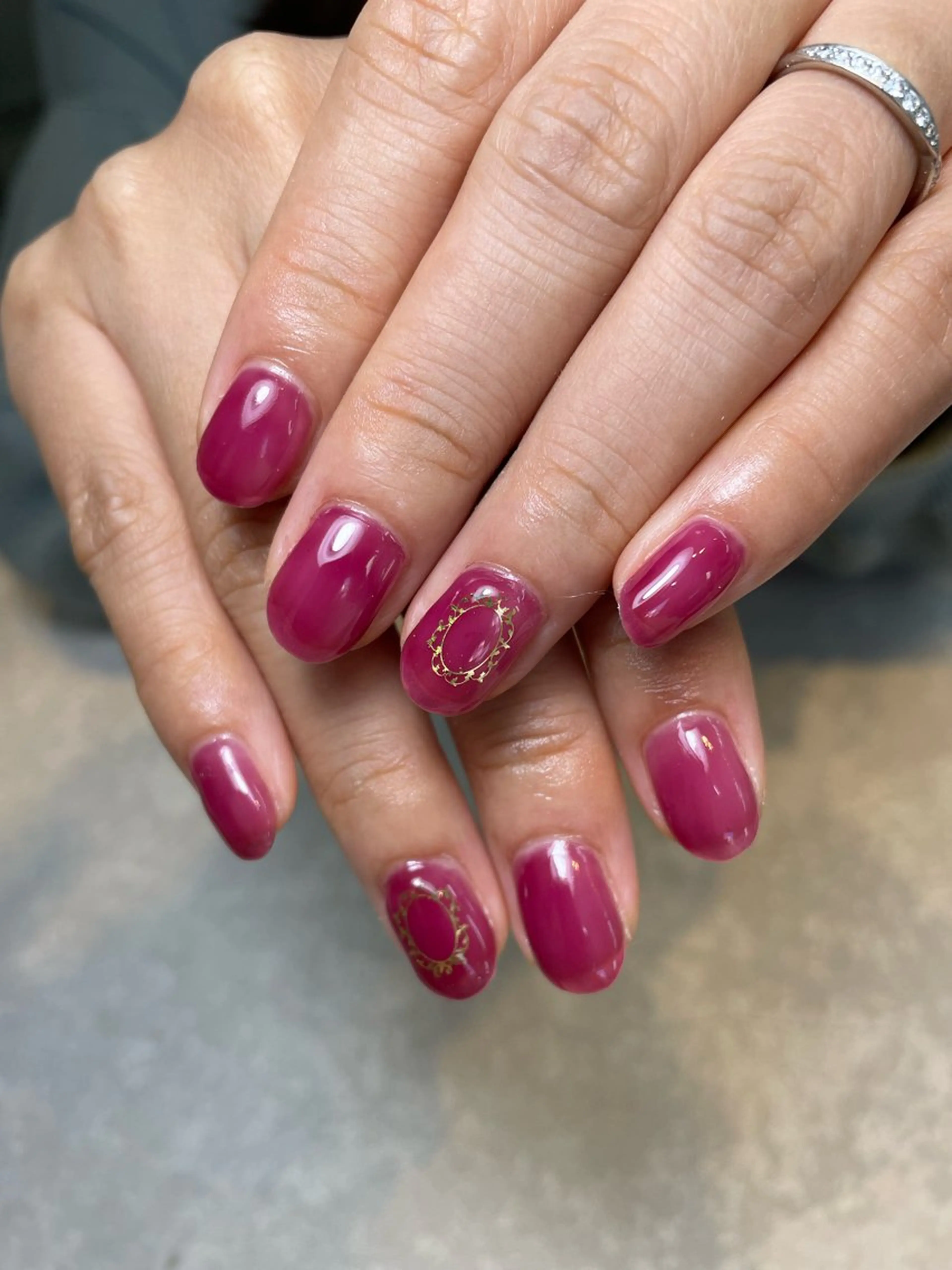 ネイル ハンドネイル Ruber Tomokoのネイルデザイン