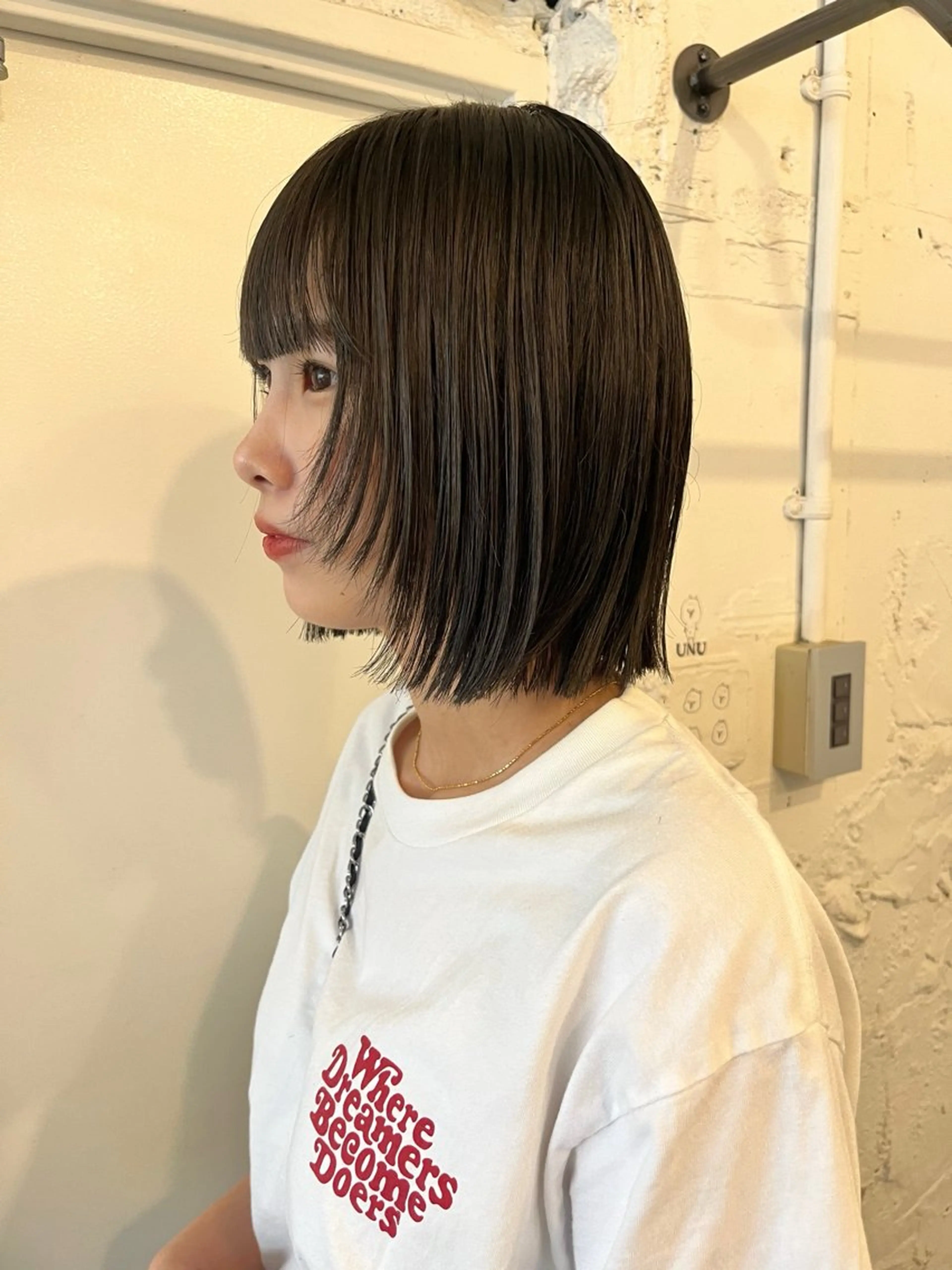 ショート カラー パーマ カット ヘアカラー トリートメント ✴︎UNU ✴︎モエカのヘアスタイル