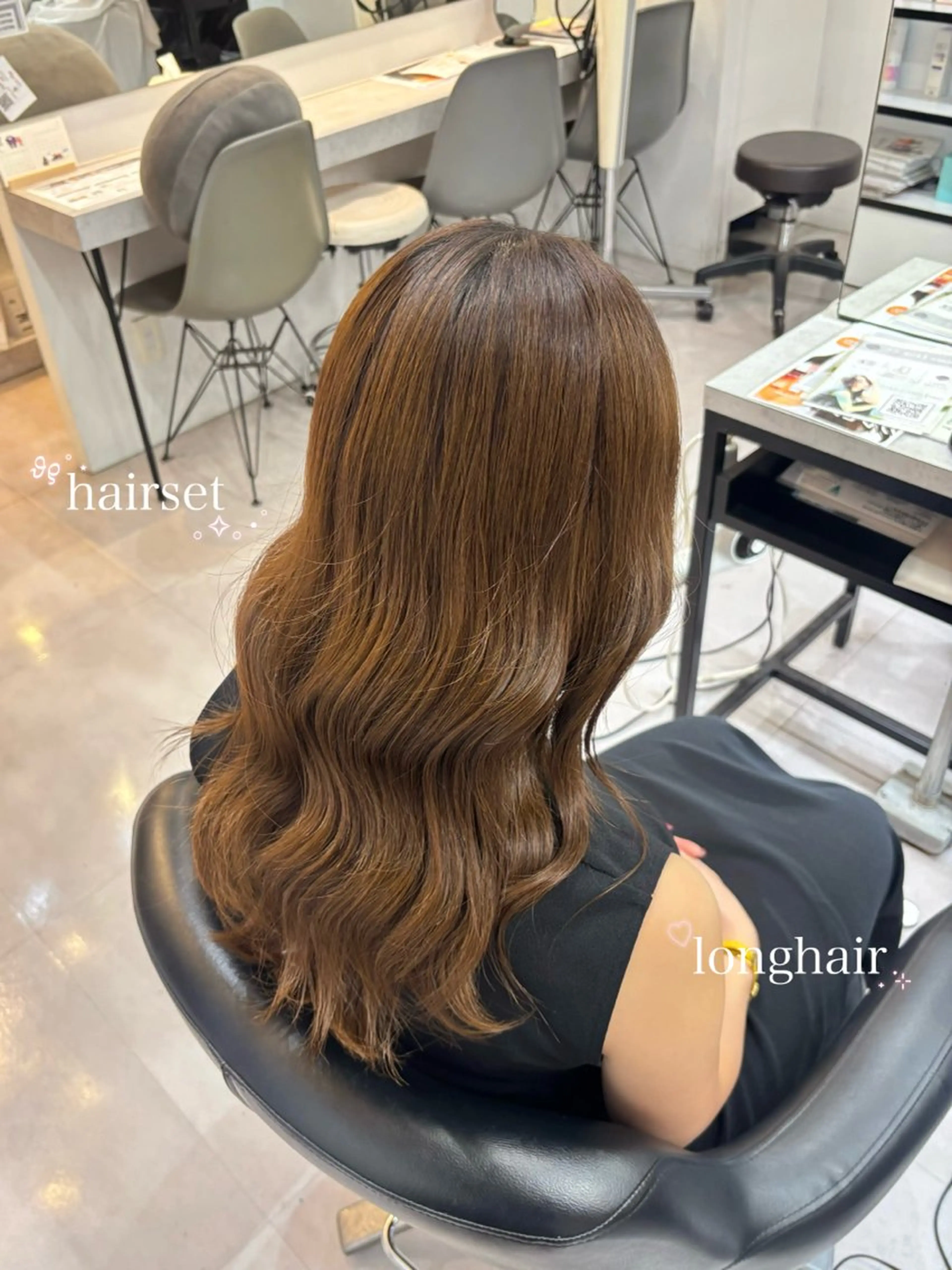 ロング ヘアセット ダブルカラー💖 / 髪質改善🪞✨/伽音のヘアスタイル