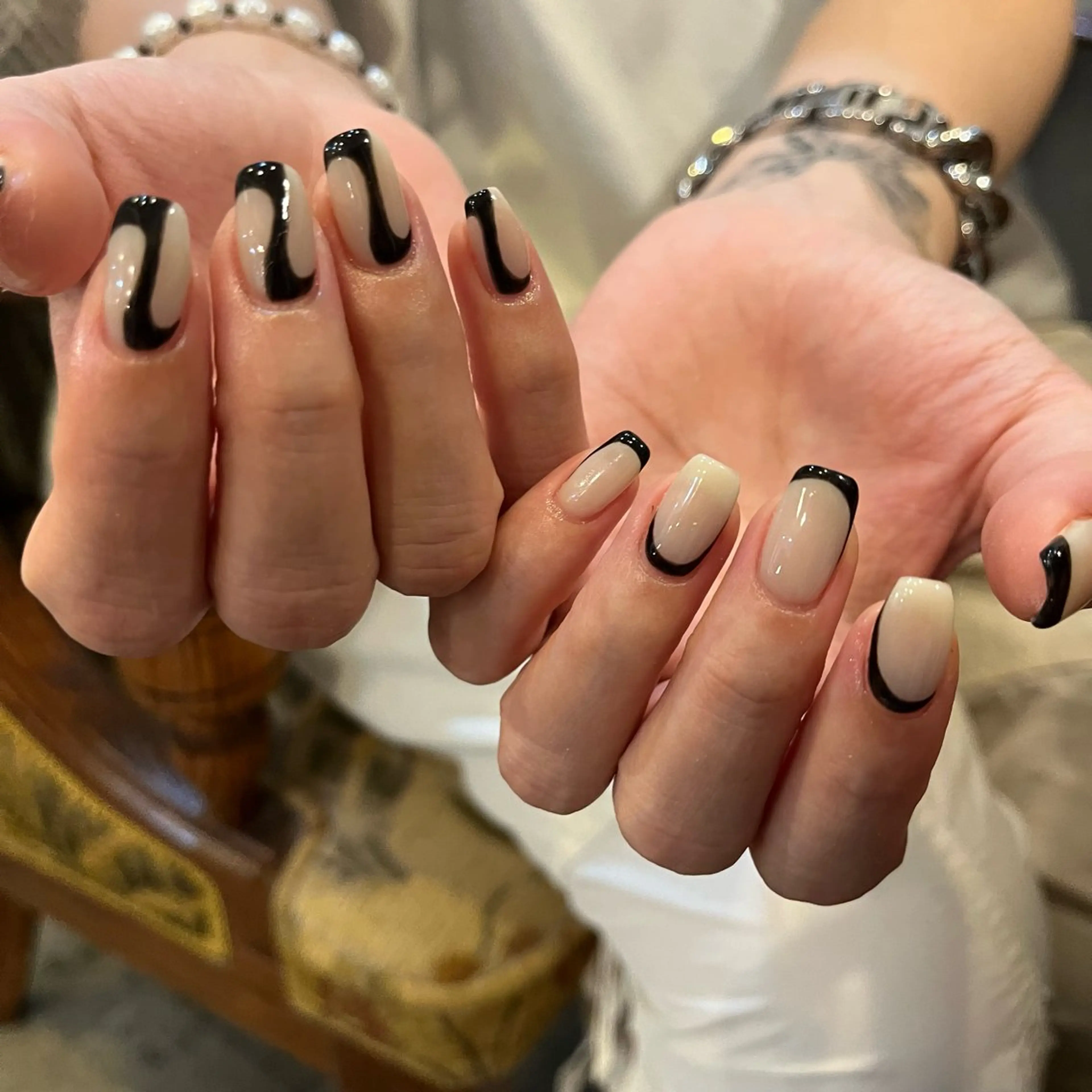 ネイル アートネイル ハンドネイル Trico Antique所属・岩本 杏のネイルデザイン
