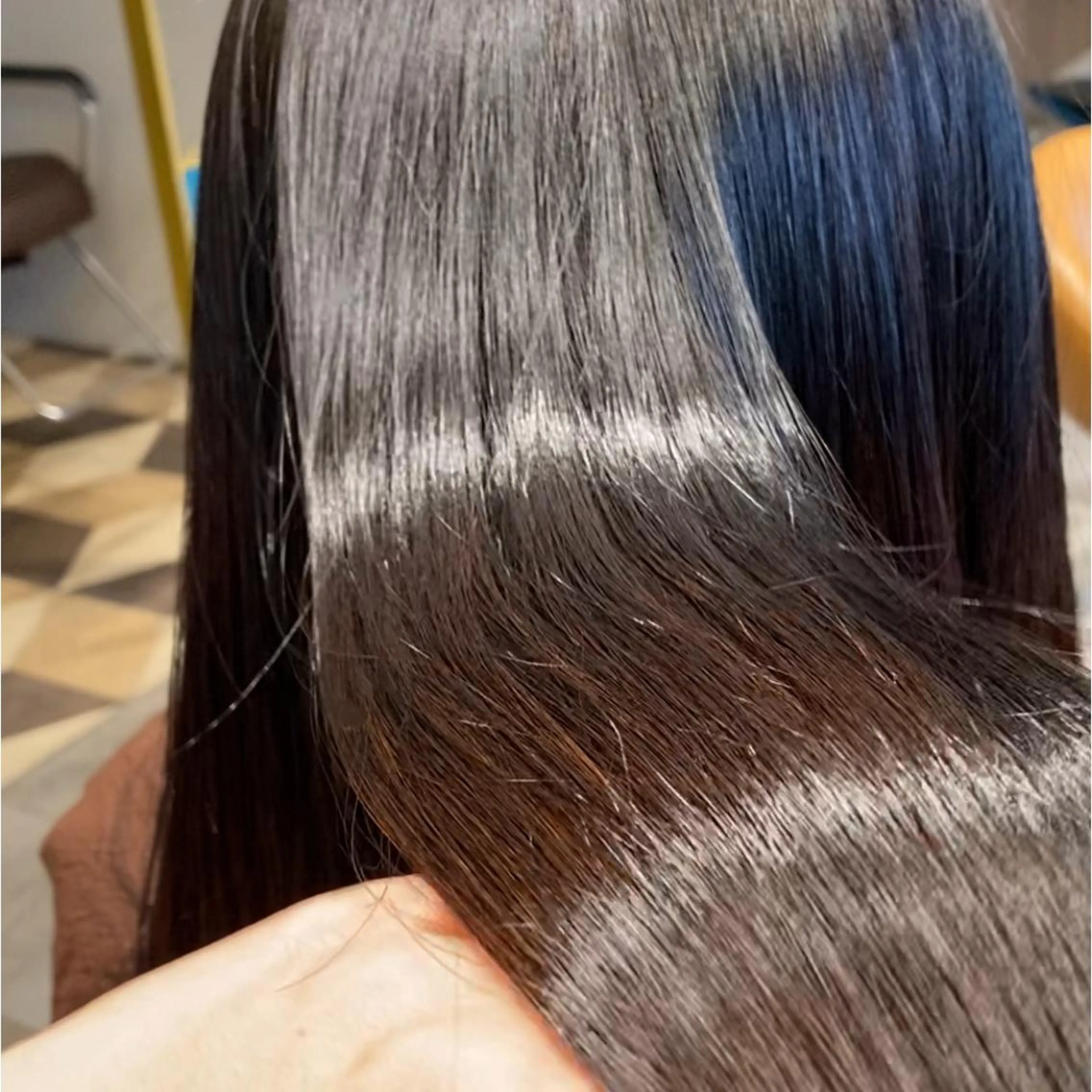 セミロング トリートメント 中谷 明日香のヘアスタイル