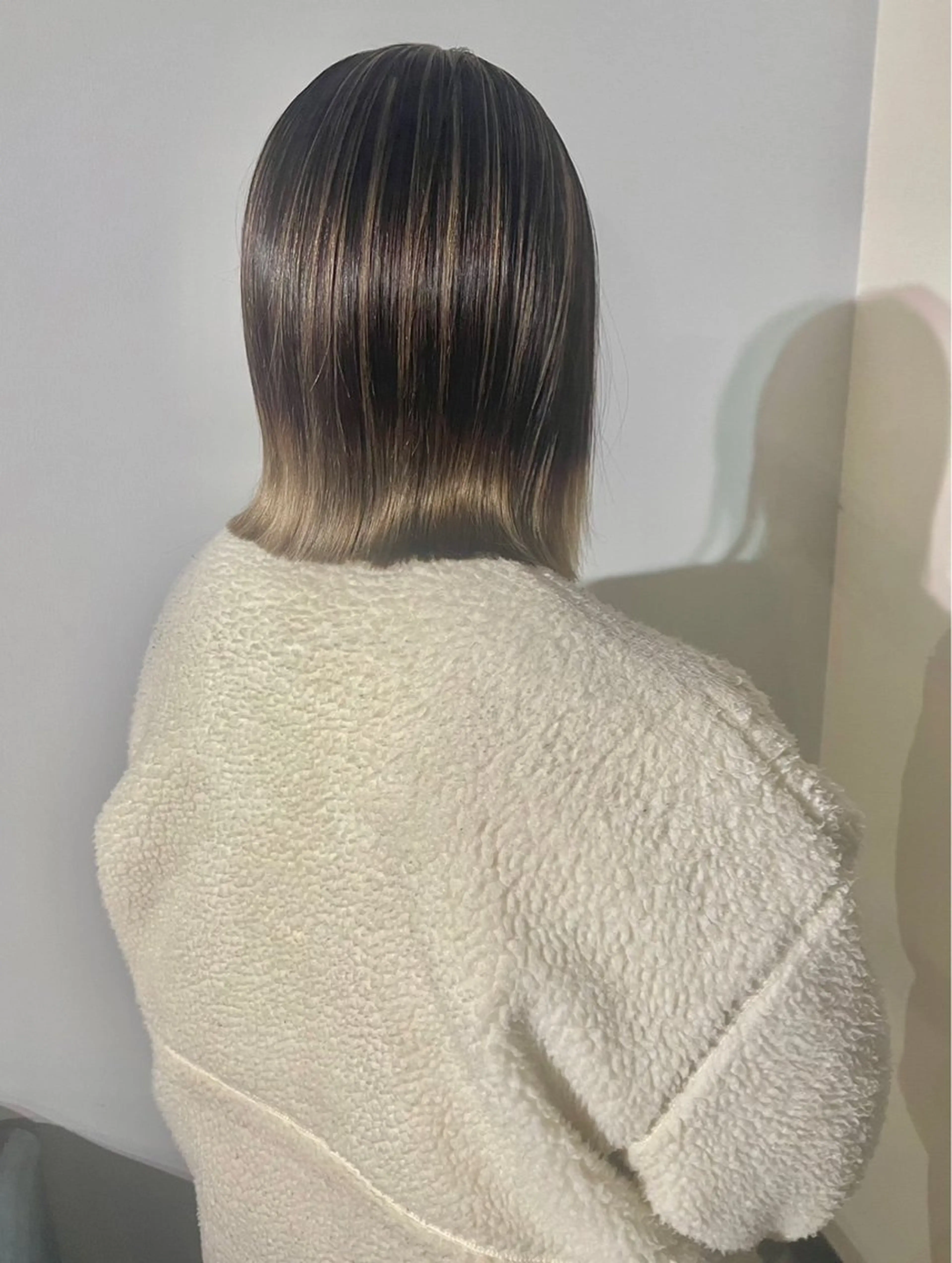 ミディアム カラー YUNA/ 透明感/暖色カラーのヘアスタイル