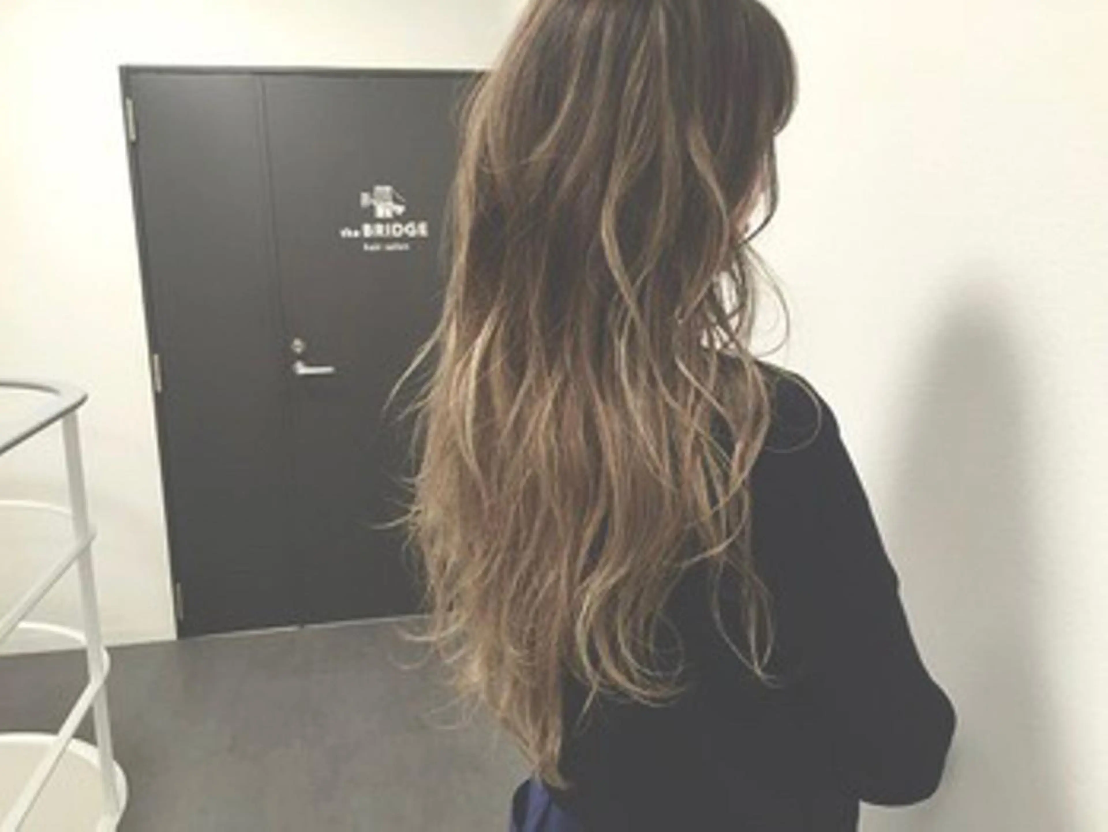 ロング 外国人風カラー ハイライト the BRIDGE hair salonのヘアスタイル
